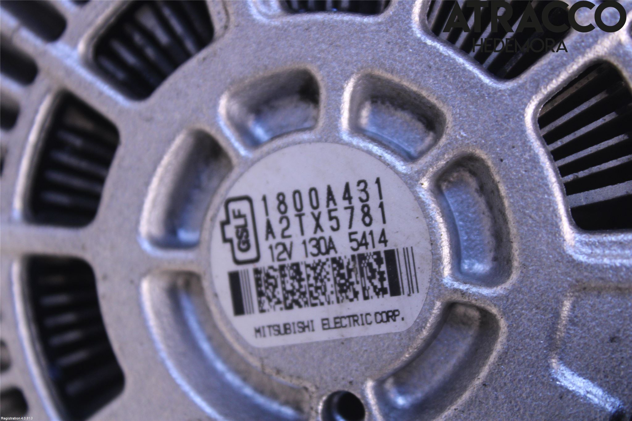 Mitsubishi ASX 10-22 Generator