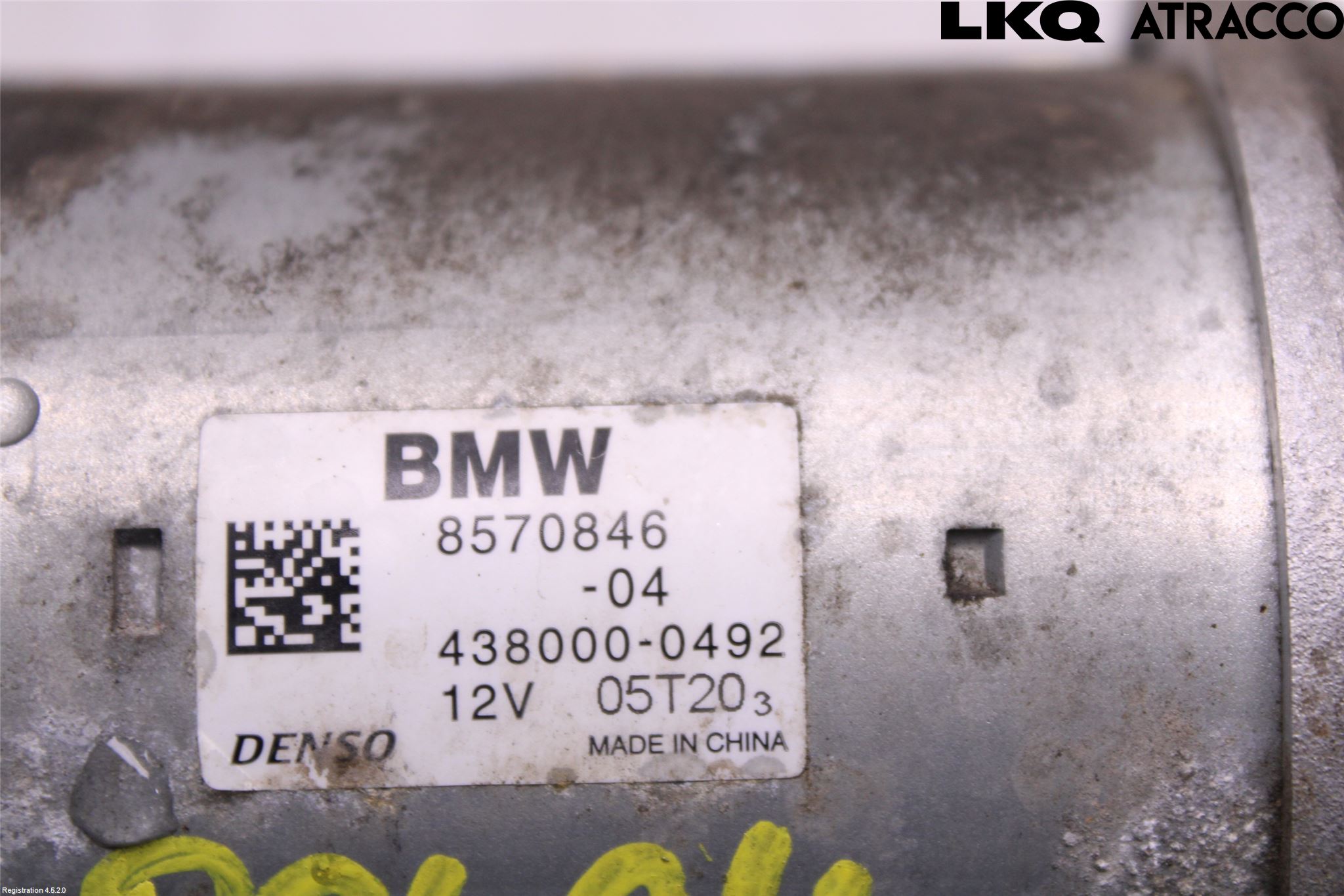 BMW X3 F25 10-17 Startmotor Diesel