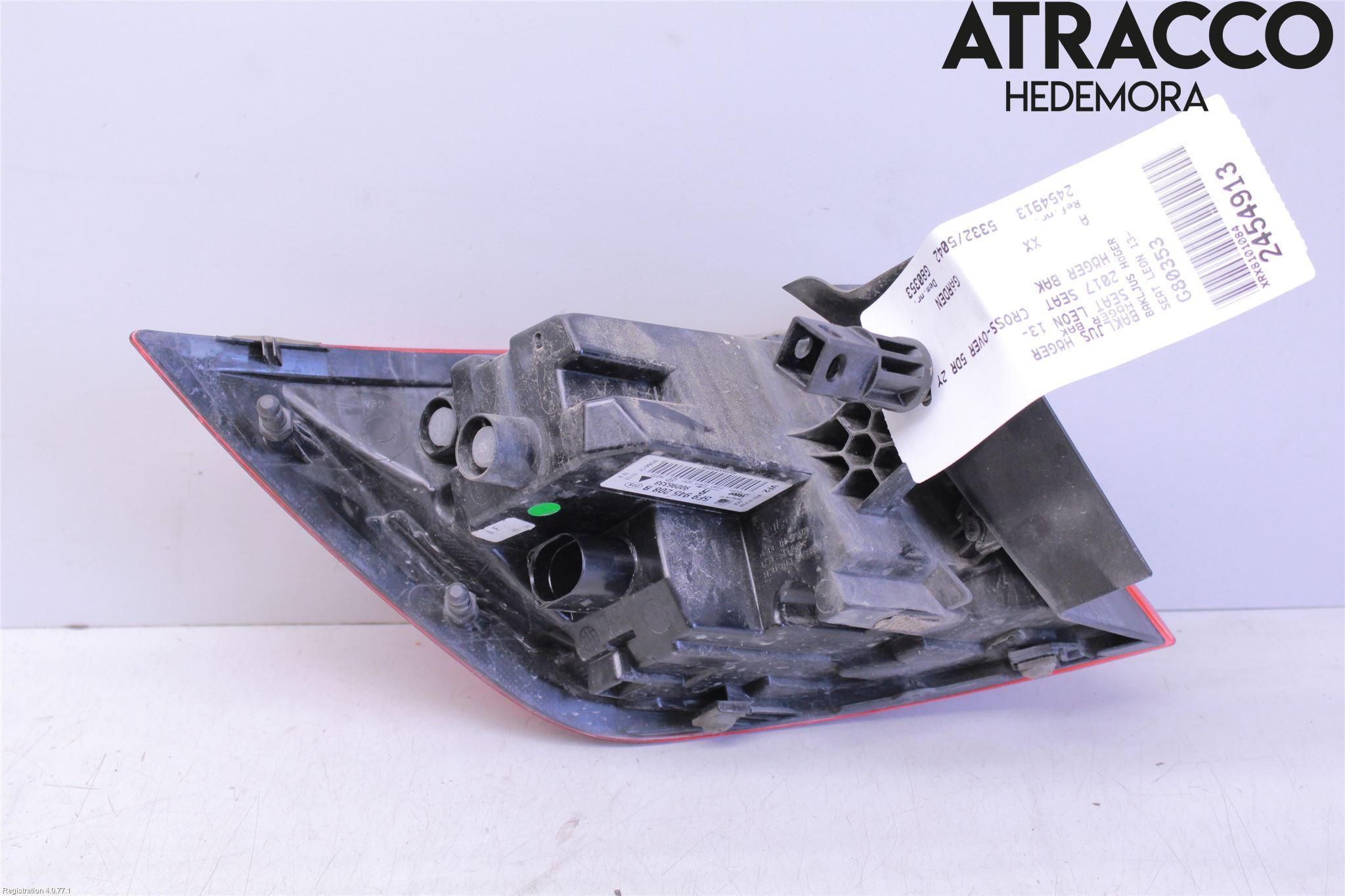 Seat LEON 13-20 Bakljus Höger