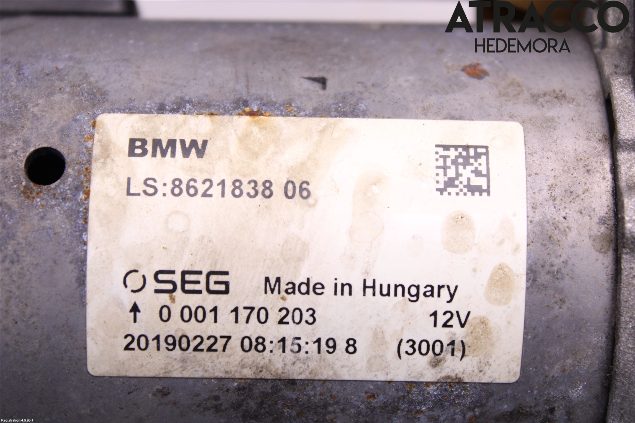 BMW X4 G02 18- Startmotor