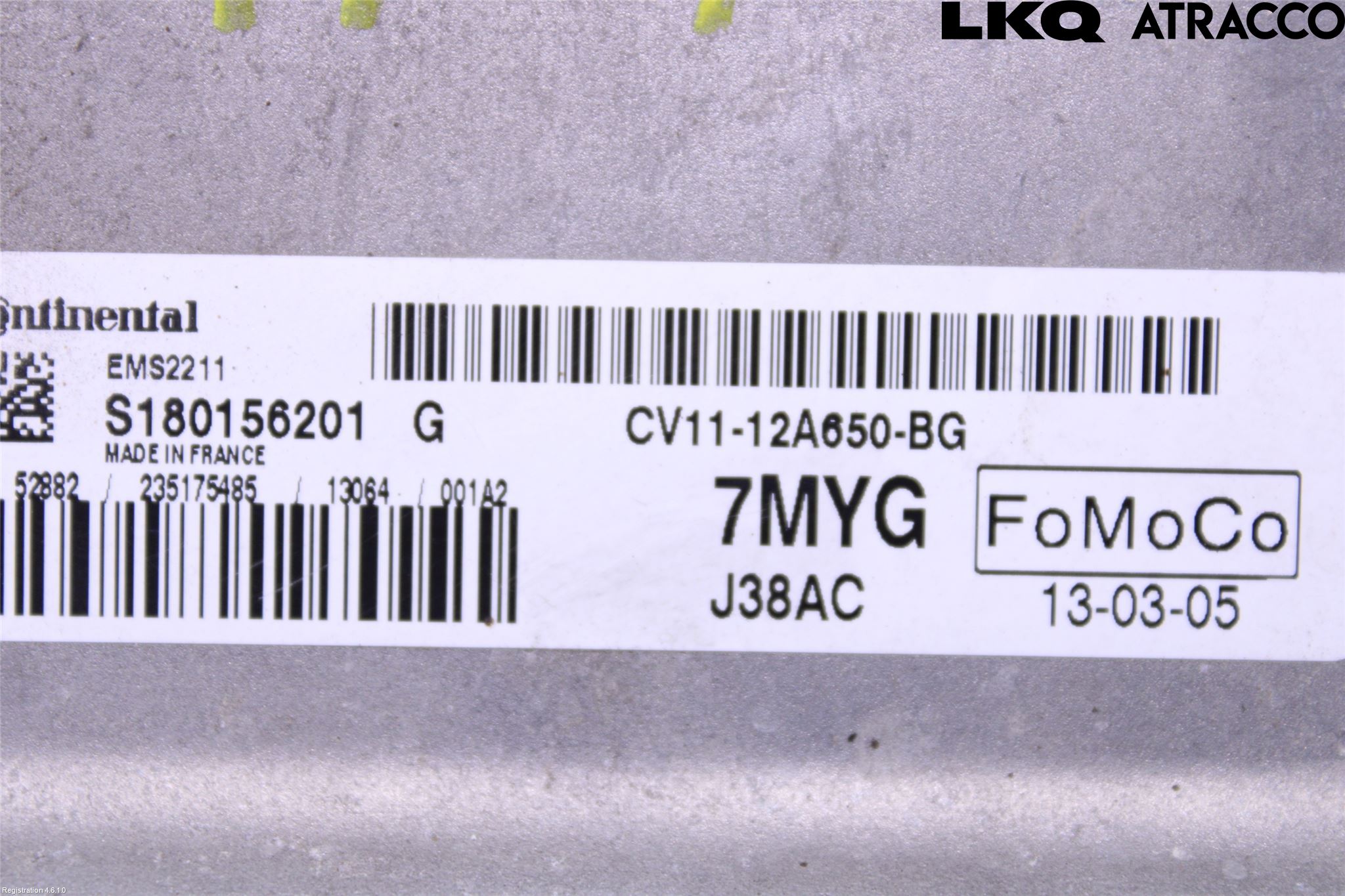 Ford B-MAX 12-17 Styrenhet Insprut Bensin