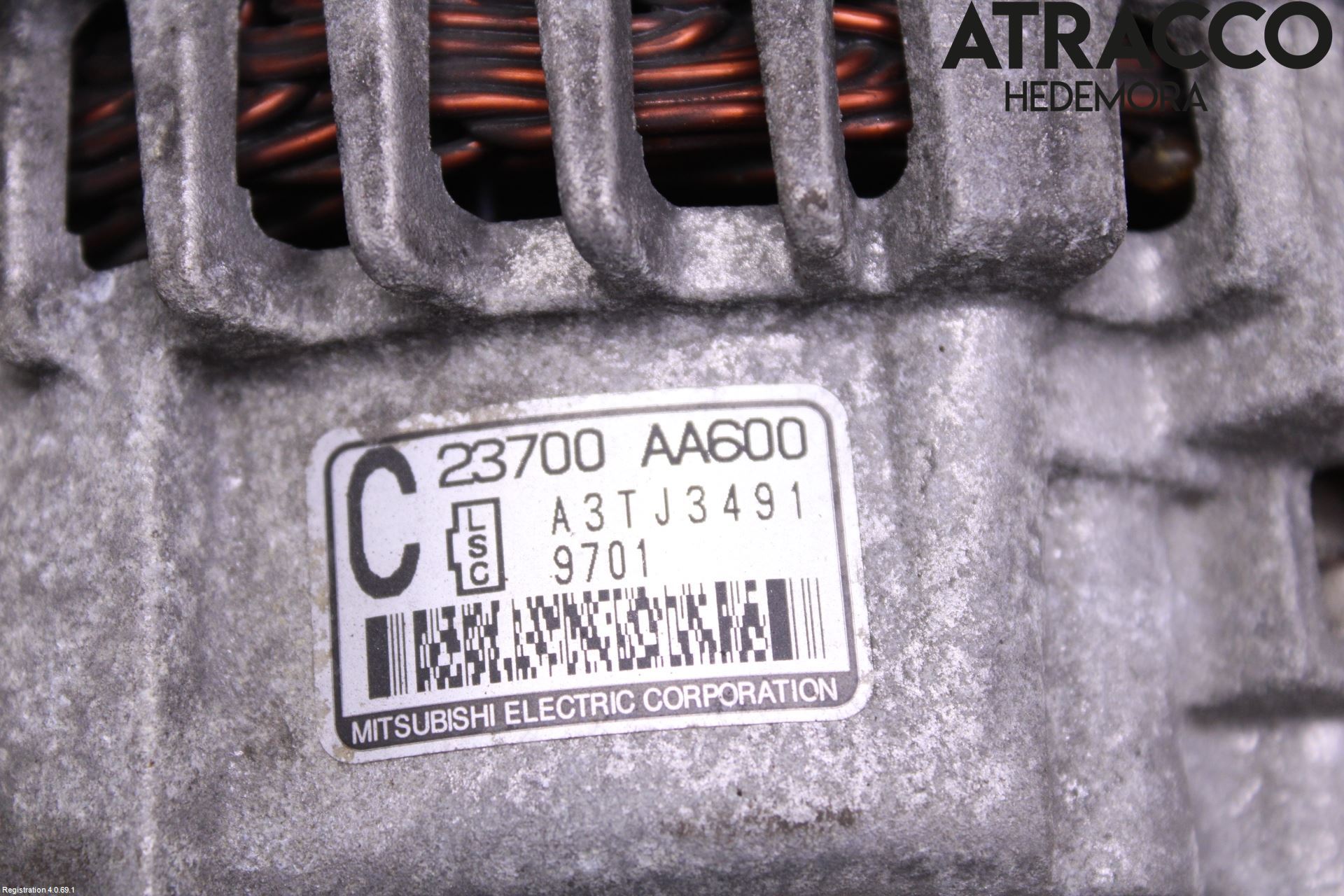 Subaru OUTBACK 10-15 Generator