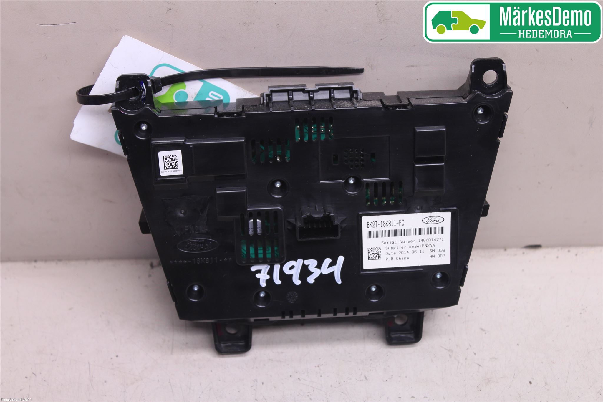 Ford TRANSIT/TOURNEO CUSTOM 13-24 Cd Radio - Multimediapanel