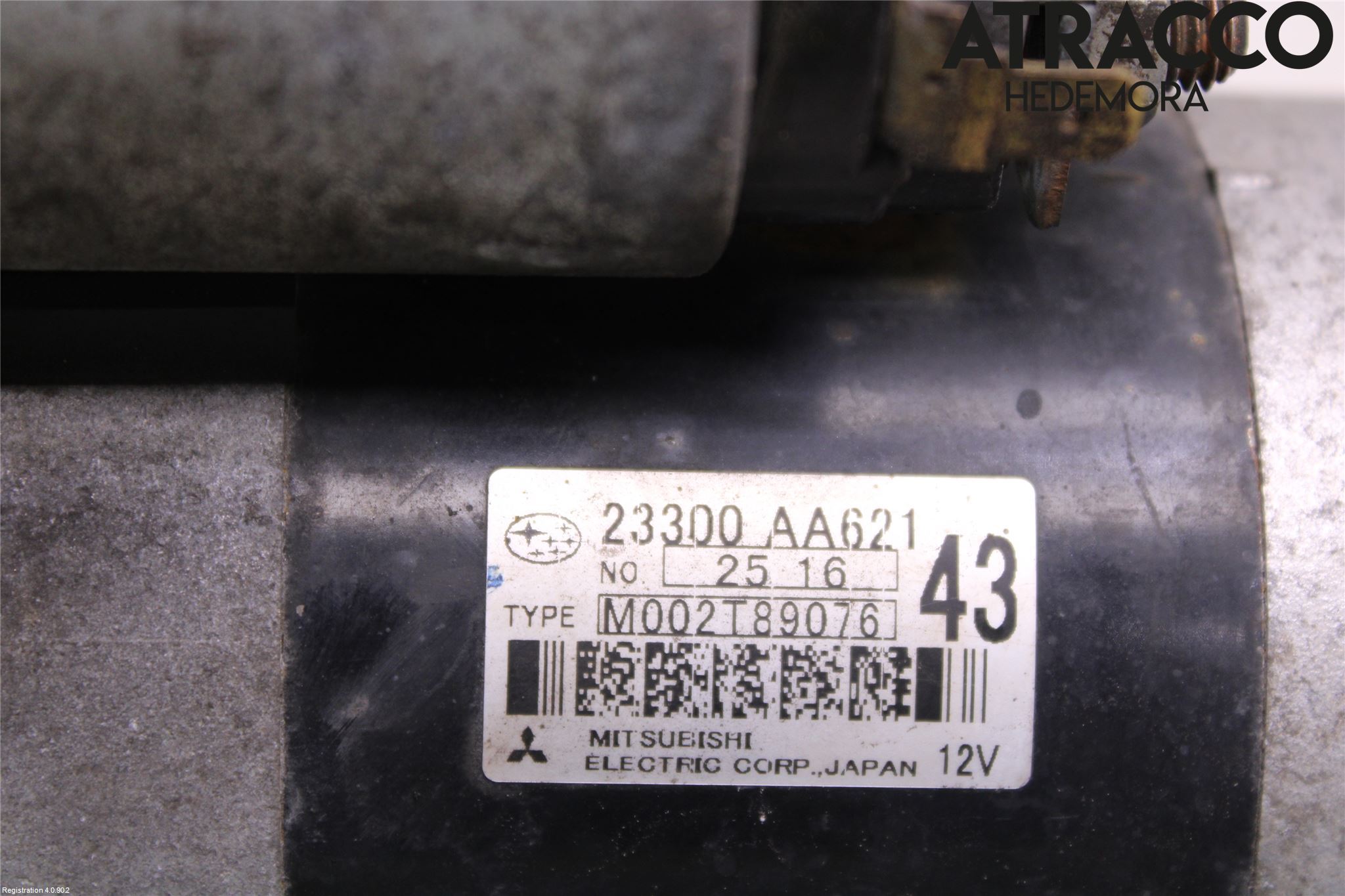 Subaru XV 12-17 Startmotor Diesel