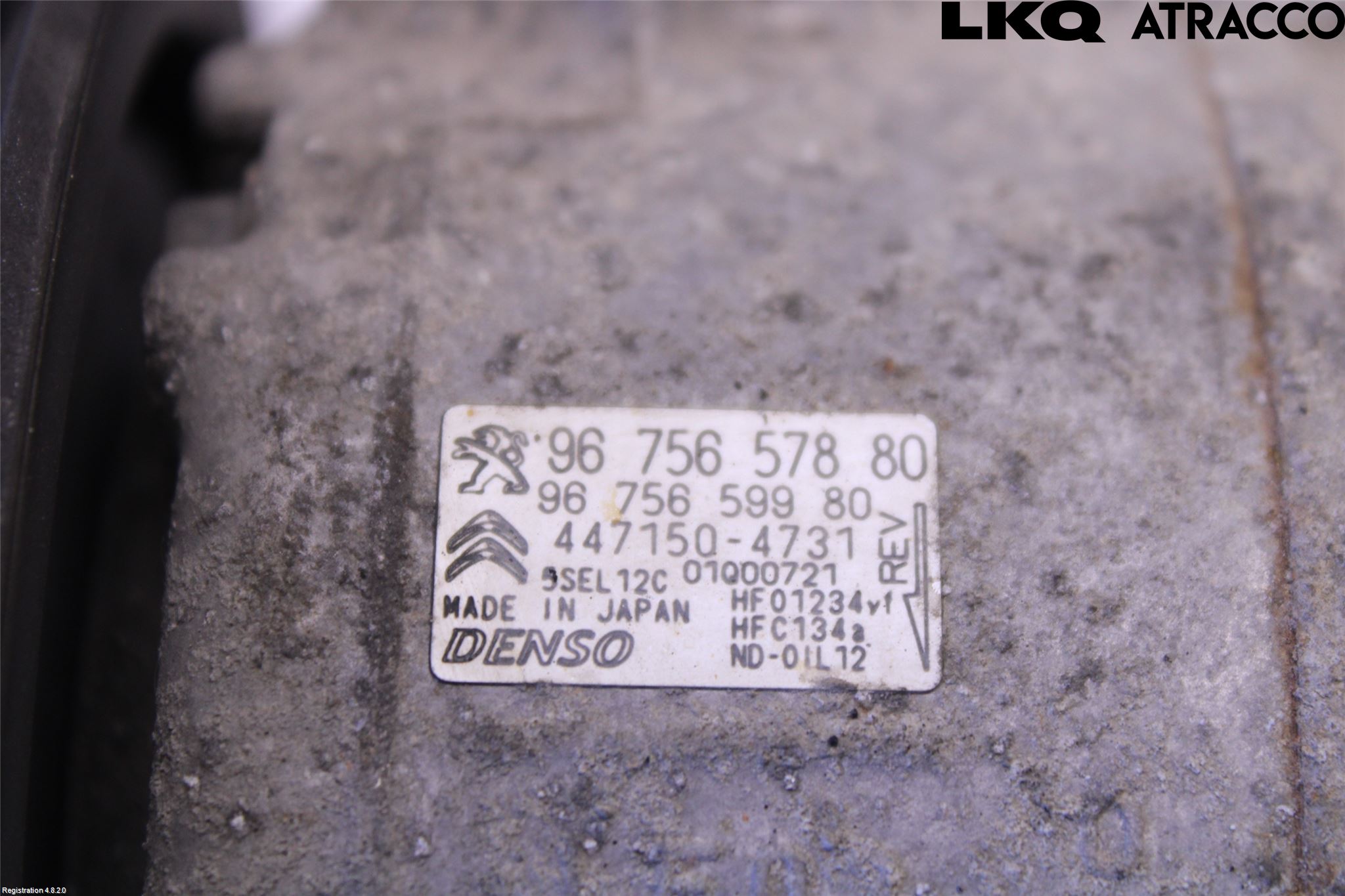 Citroen C4 PICASSO 14-18 Ac Kompressor