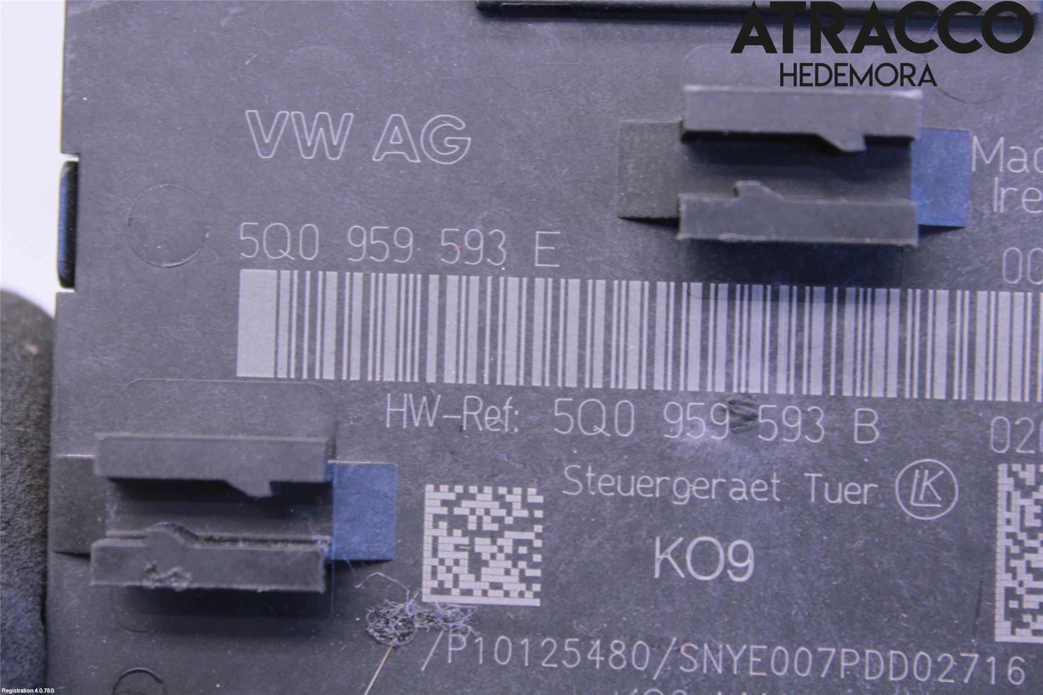 Skoda SUPERB 16-24 Styrenhet Dörr