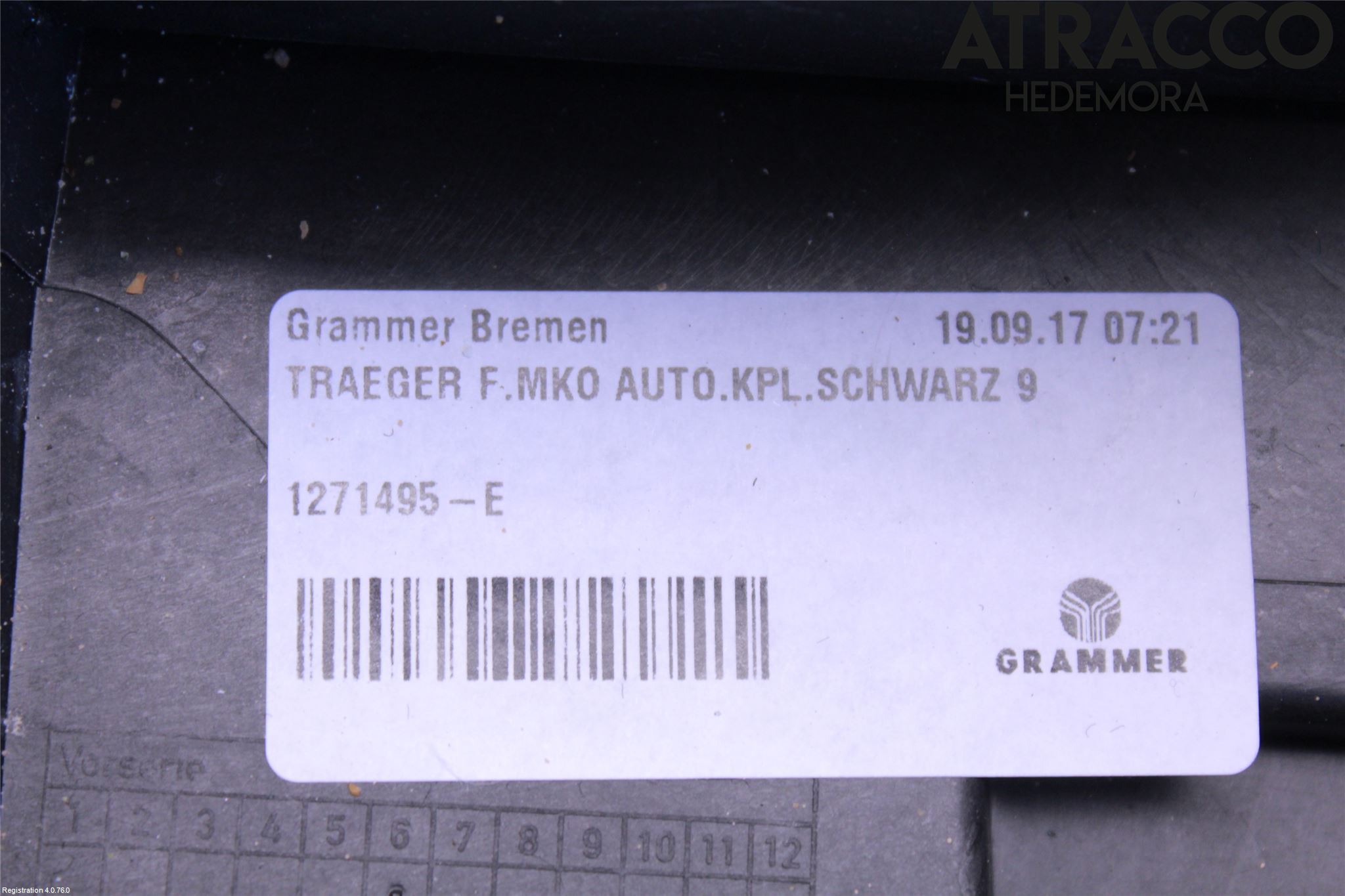 Mercedes-Benz MB C-KLASS (W205) 14-21 Inr Tunnelfack