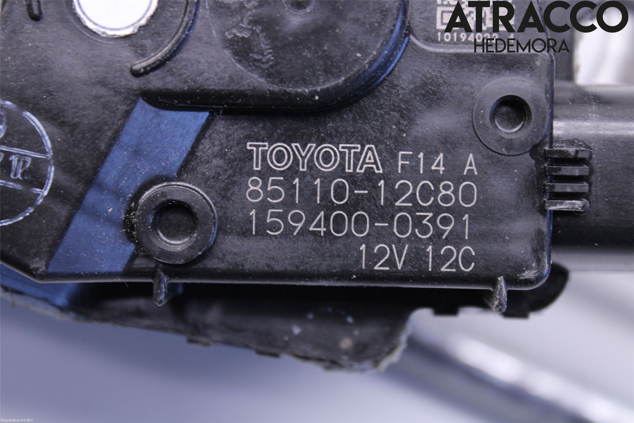 Toyota COROLLA 19- Torkarmekanism Vindruta