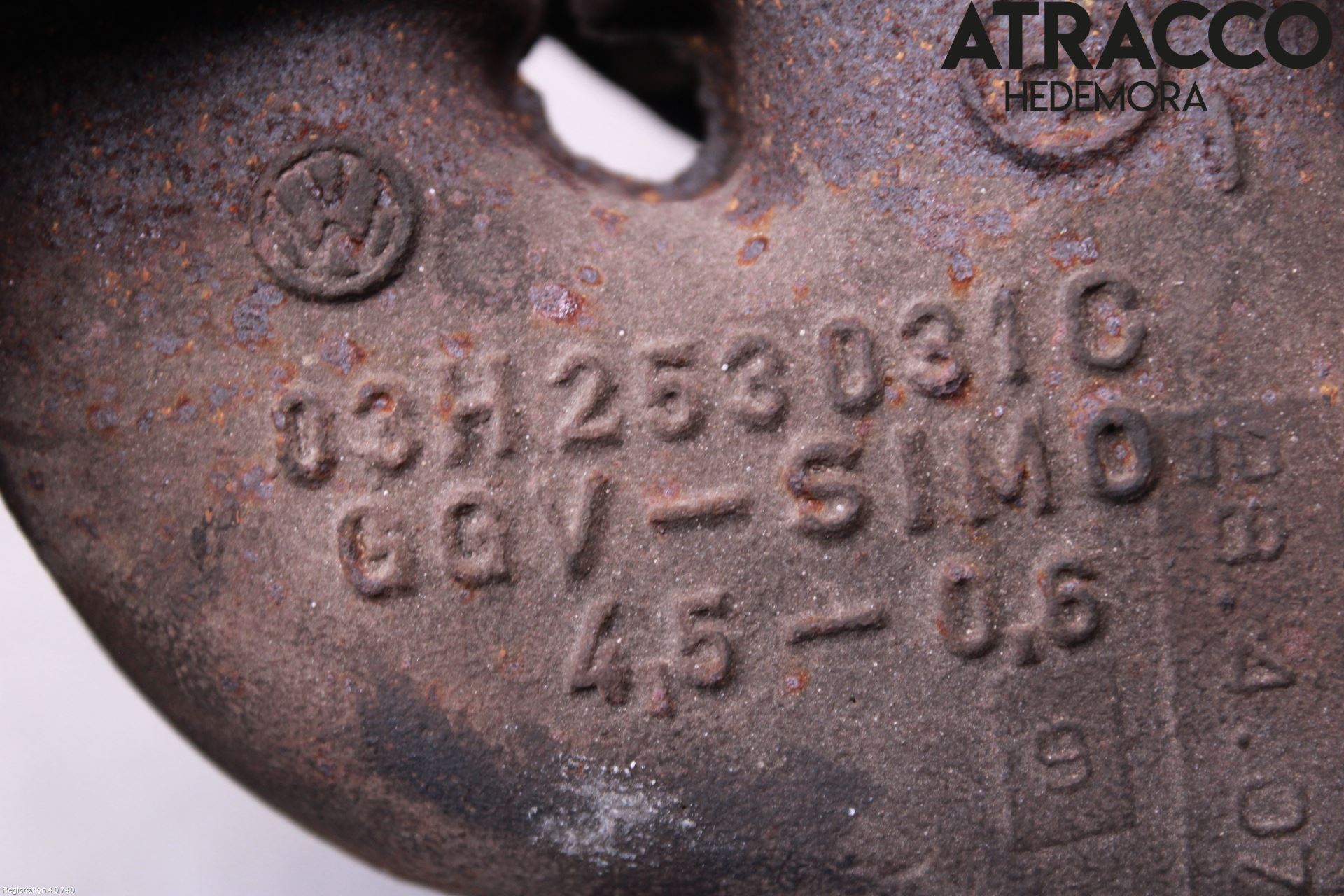 Porsche CAYENNE 03- Grenrör Avgas