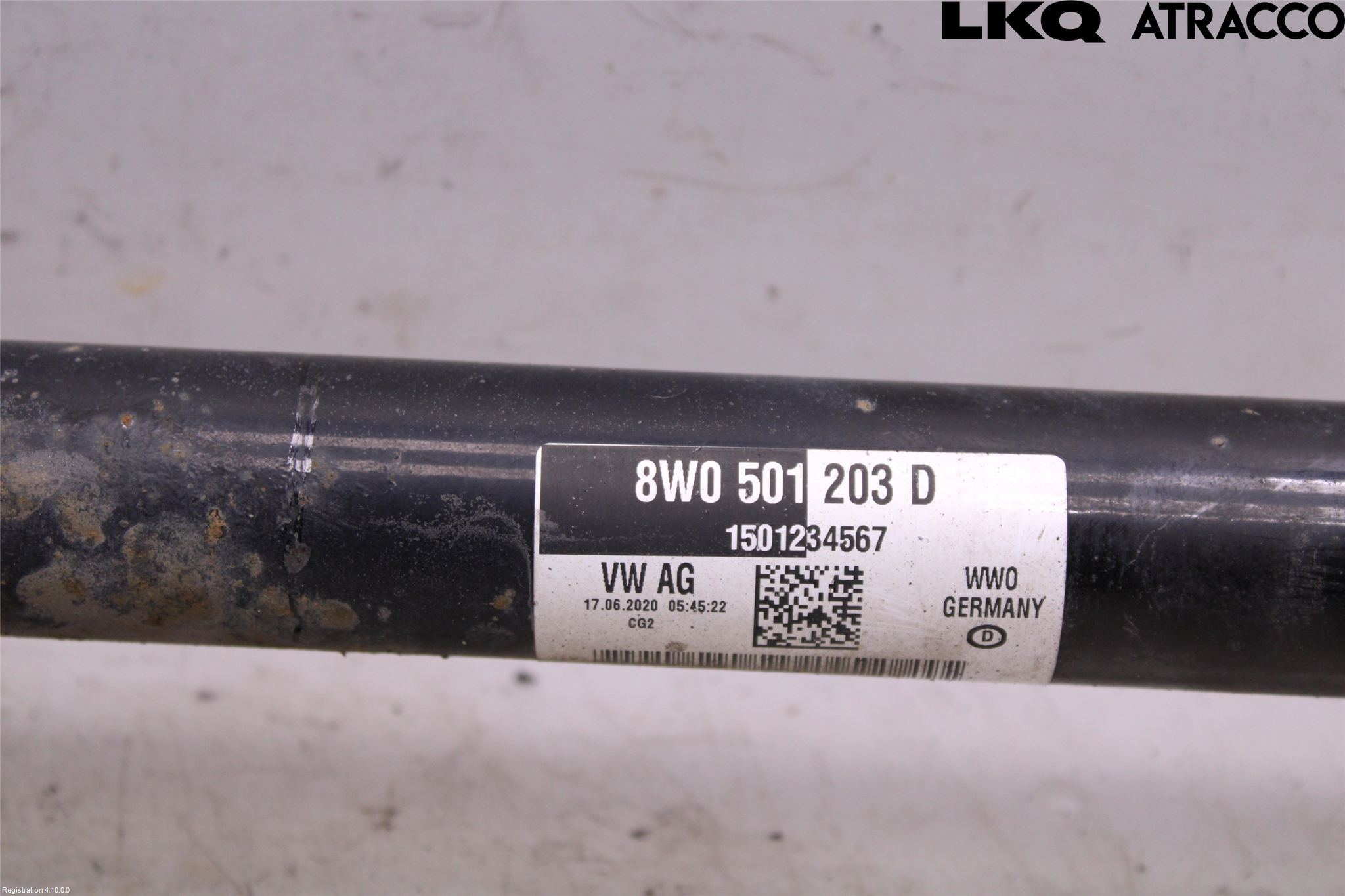 Audi A4/S4 B9 20- Drivaxel Bak Vänster