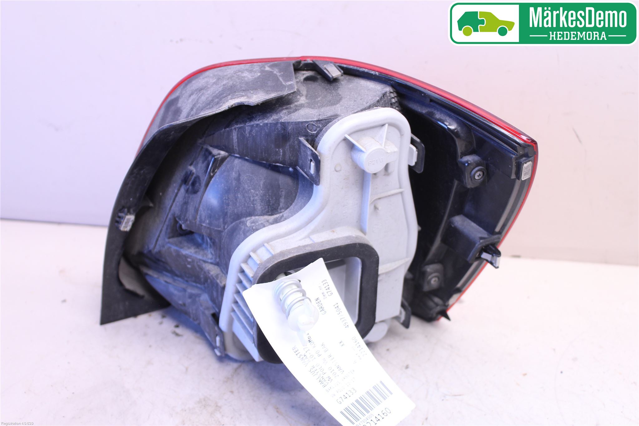 Volkswagen VW POLO 10-17 Bakljus Vänster