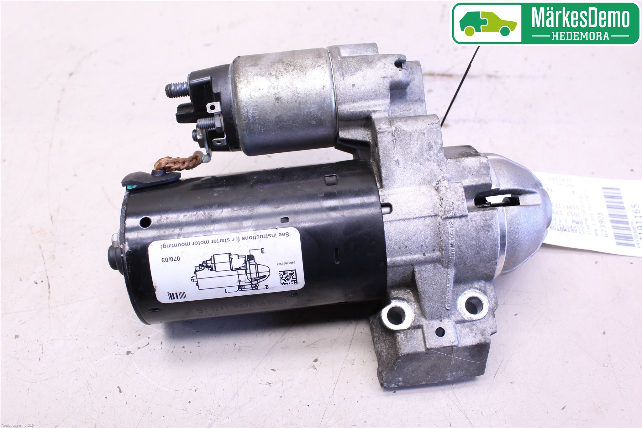 BMW 3 F30/F31/F80 12-19 Startmotor Diesel