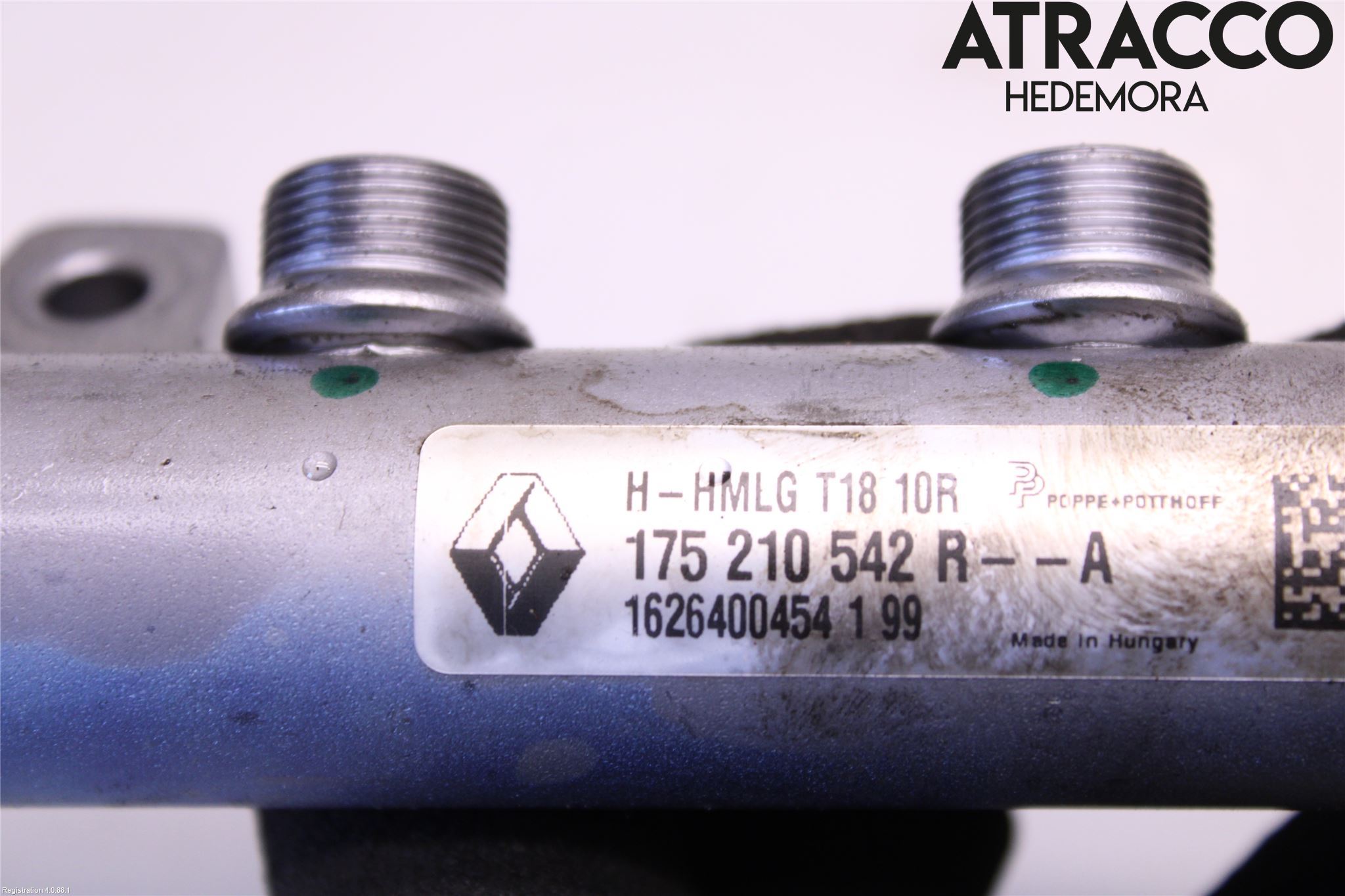 Nissan QASHQAI 14-17 Inj. Fuelrail
