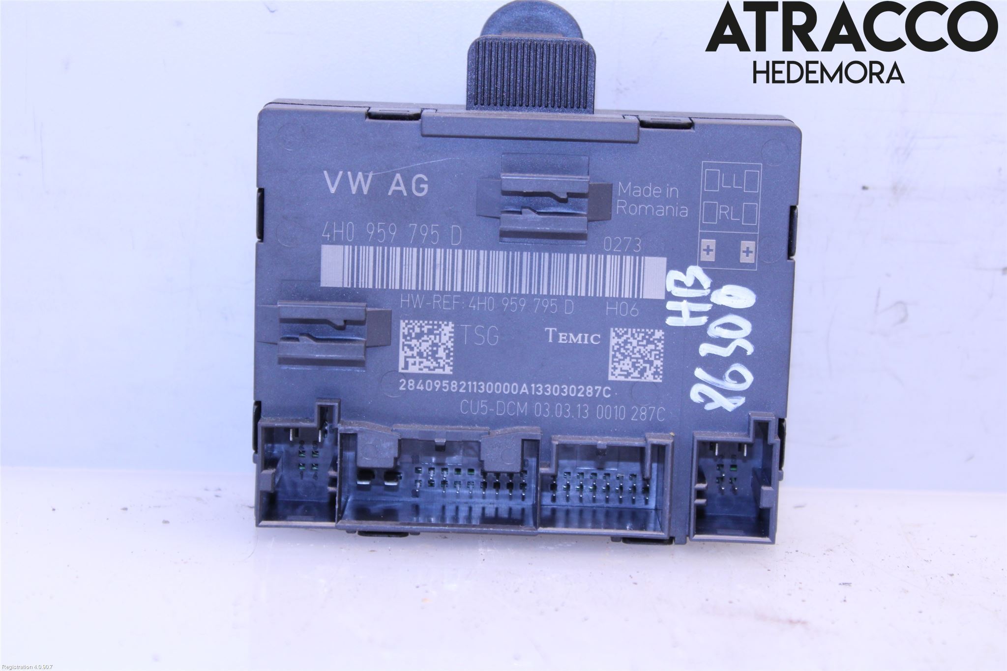 Audi A8/S8 4H 10-17 Styrenhet Dörr