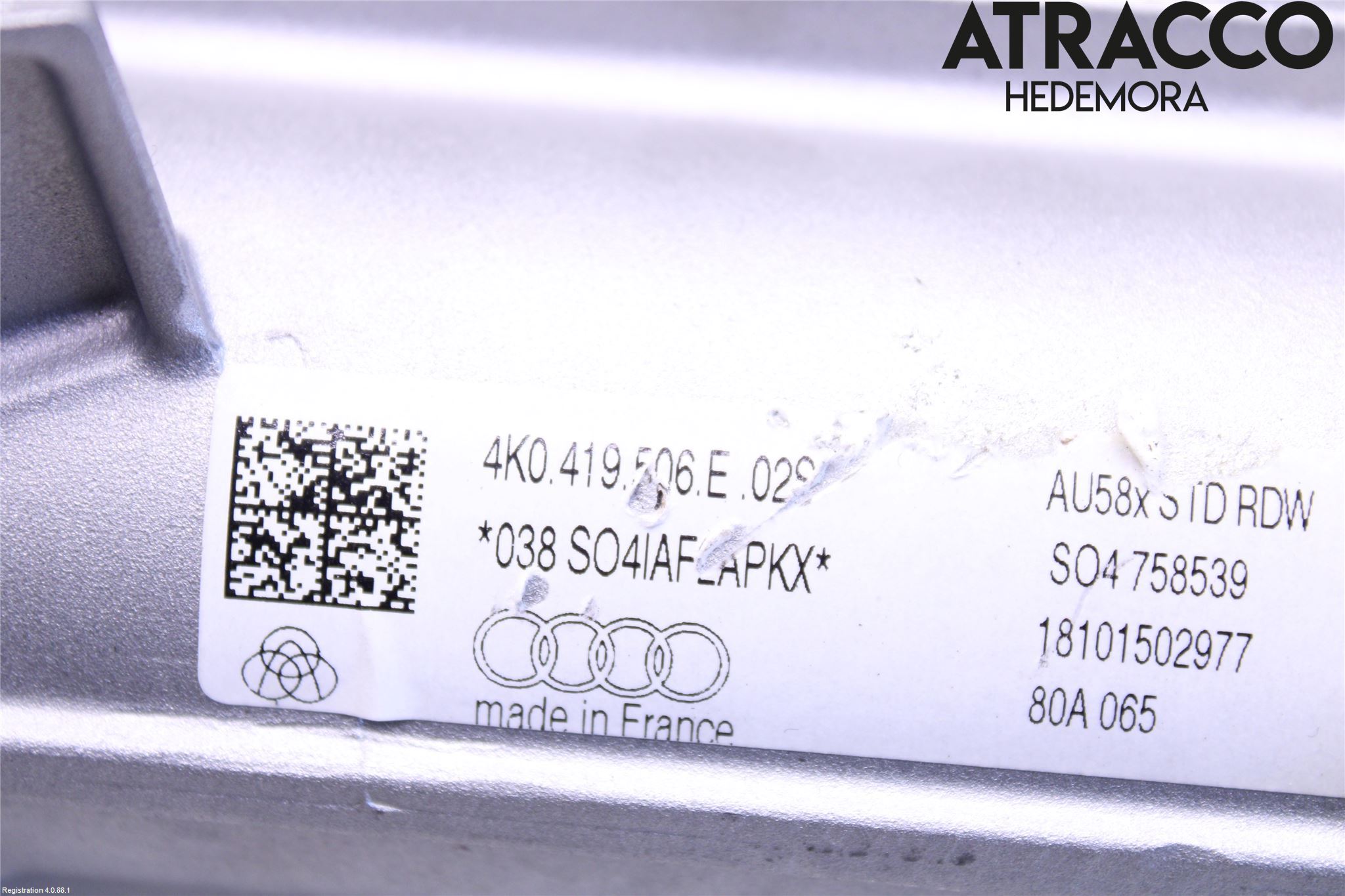 Audi A6 F2/C8 19- Rattaxelagg Justerbart