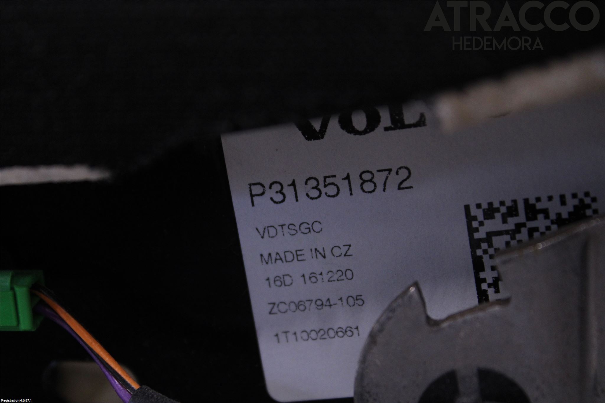 Volvo V90 17->> Inredning Stol Fram Hö