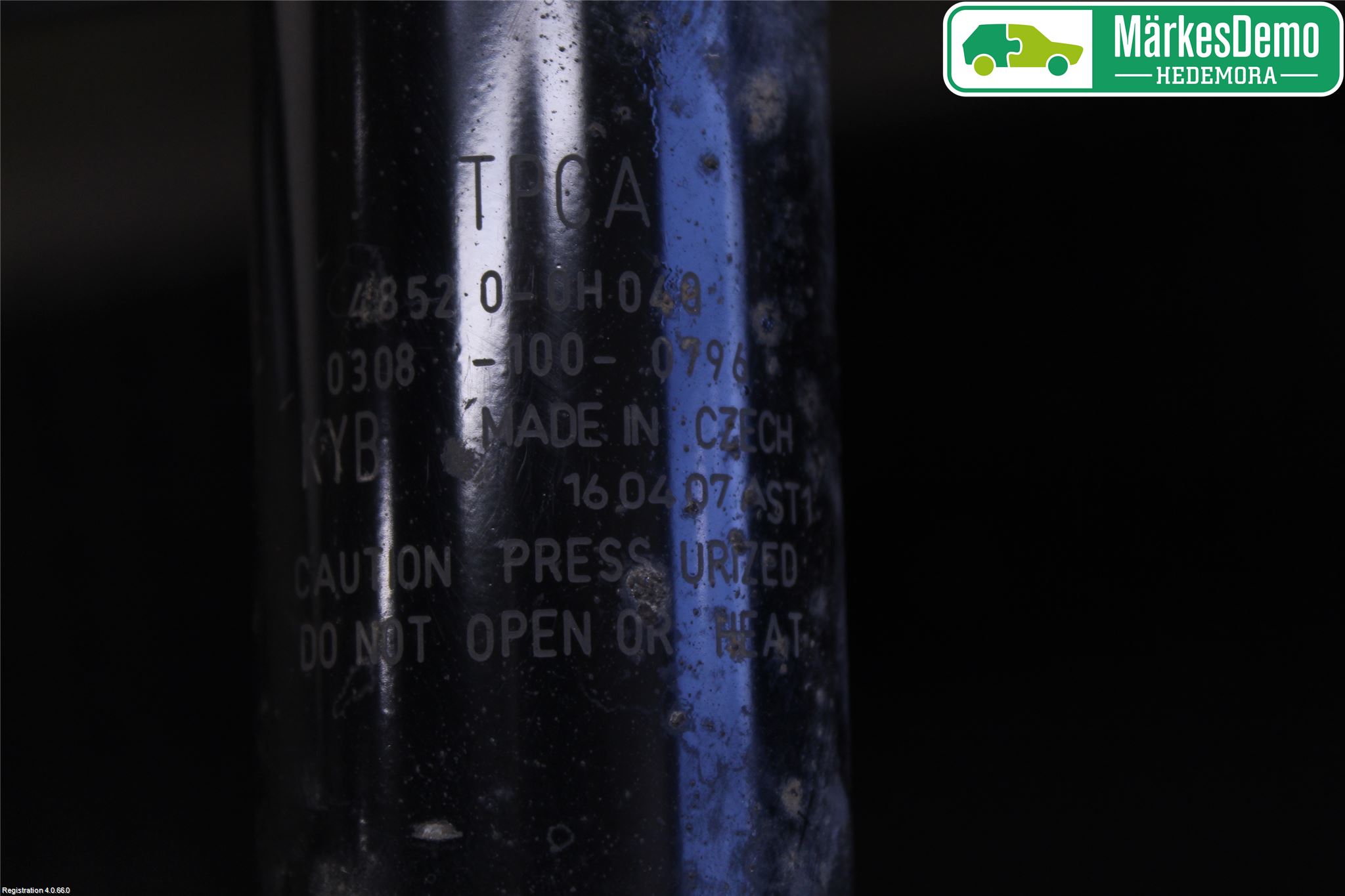 Peugeot 108 15-22 Fjäderben Fram Vänster