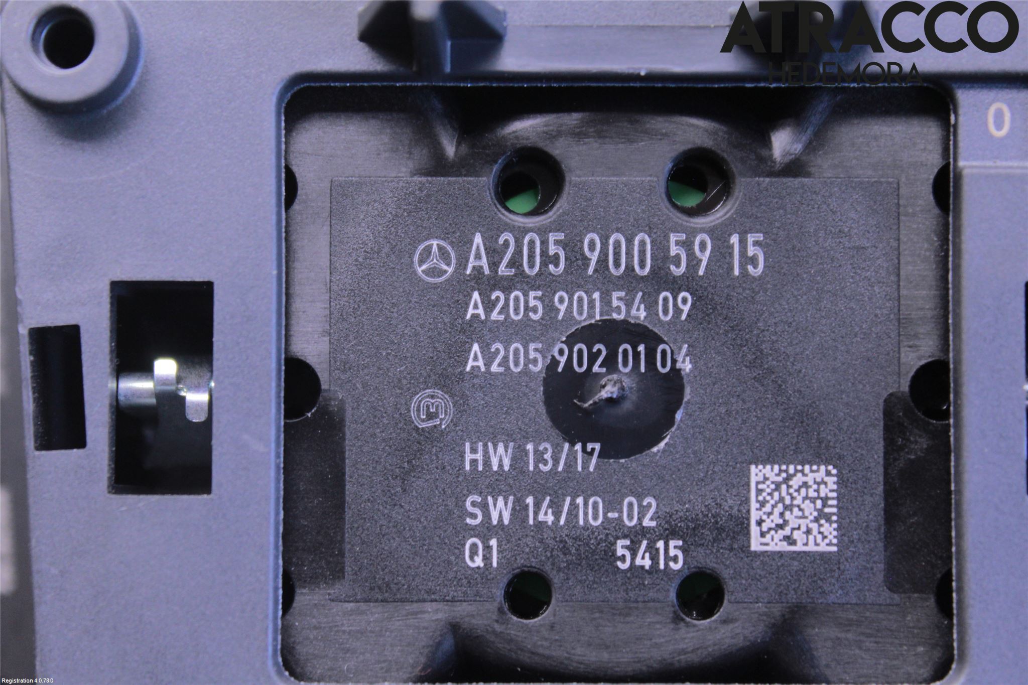 Mercedes-Benz MB C-KLASS (W205) 14-21 Strömställare Färddator