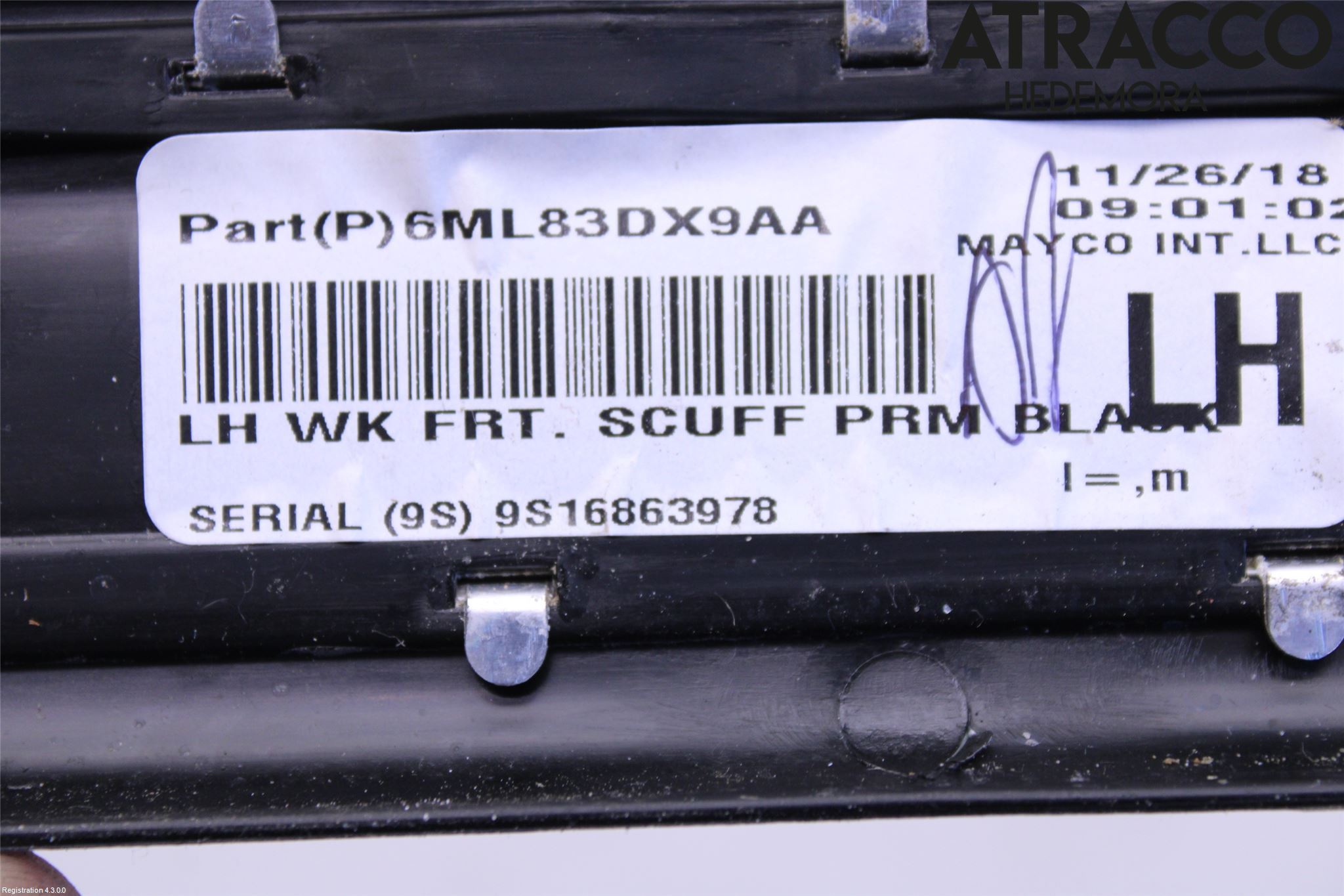 Jeep GRAND CHEROKEE 10-20 Inr Tröskel-Insteg