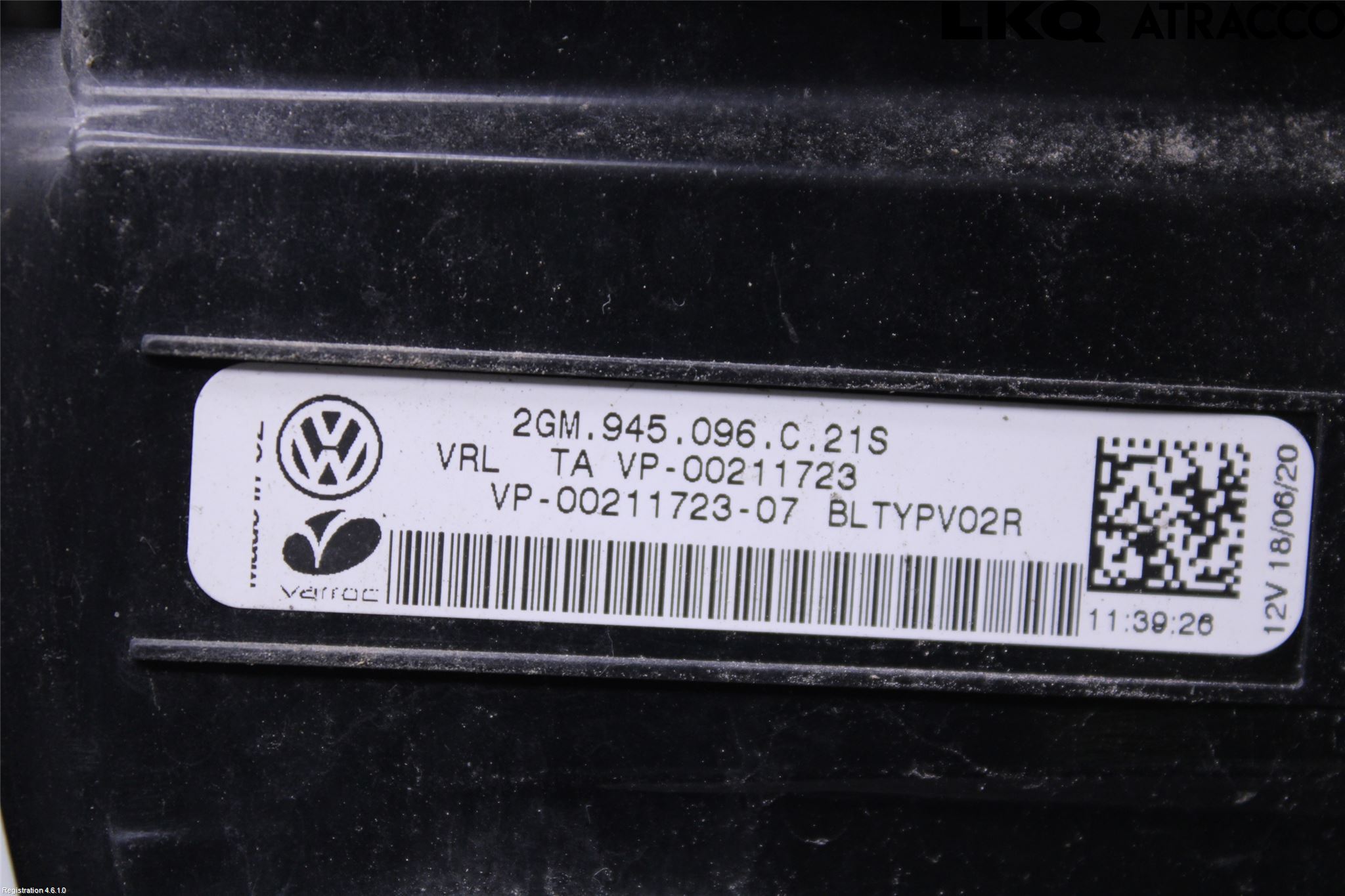 Volkswagen VW T-CROSS 19- Bakljus Höger