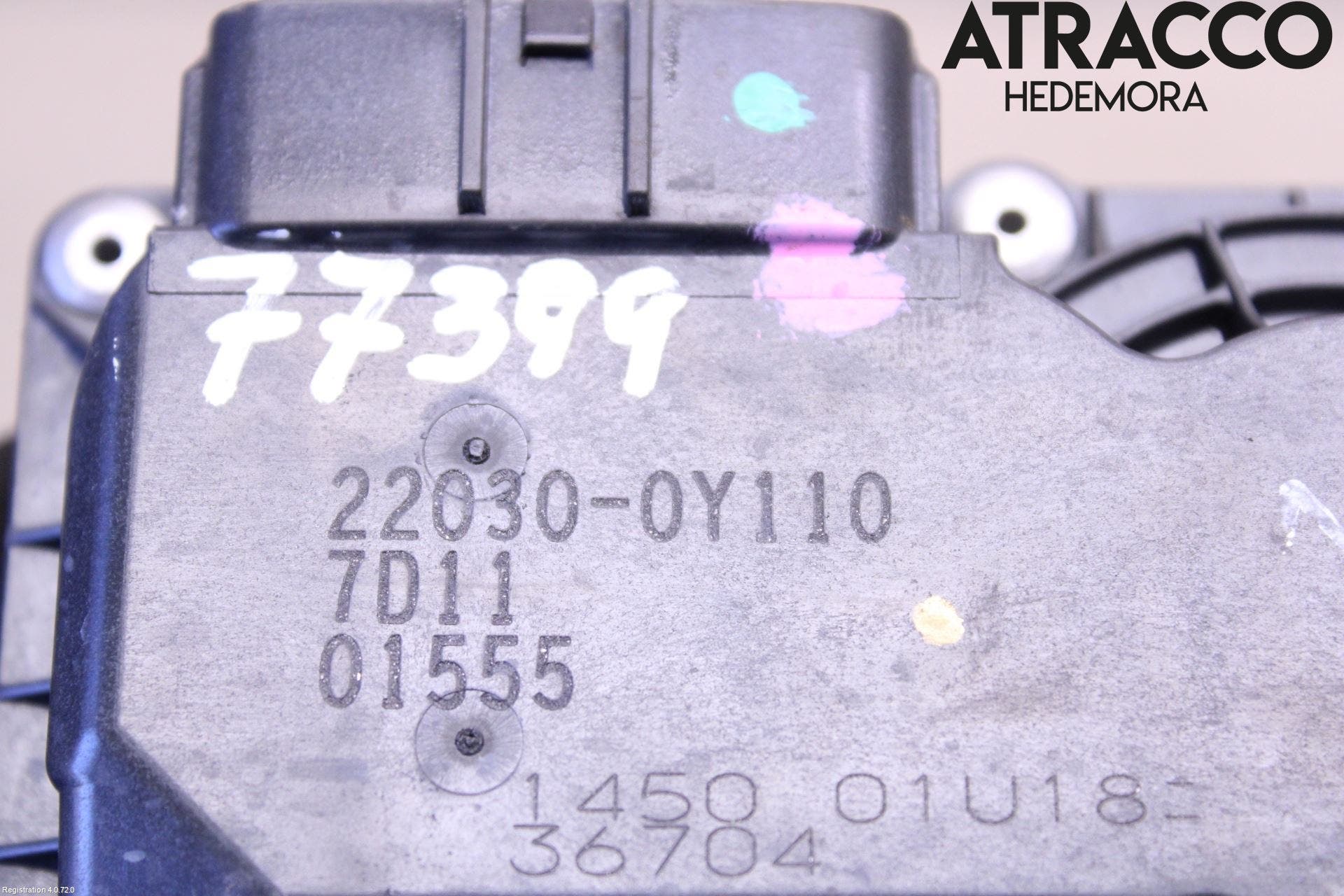 Toyota YARIS XP130 15-20 Injspjällhus