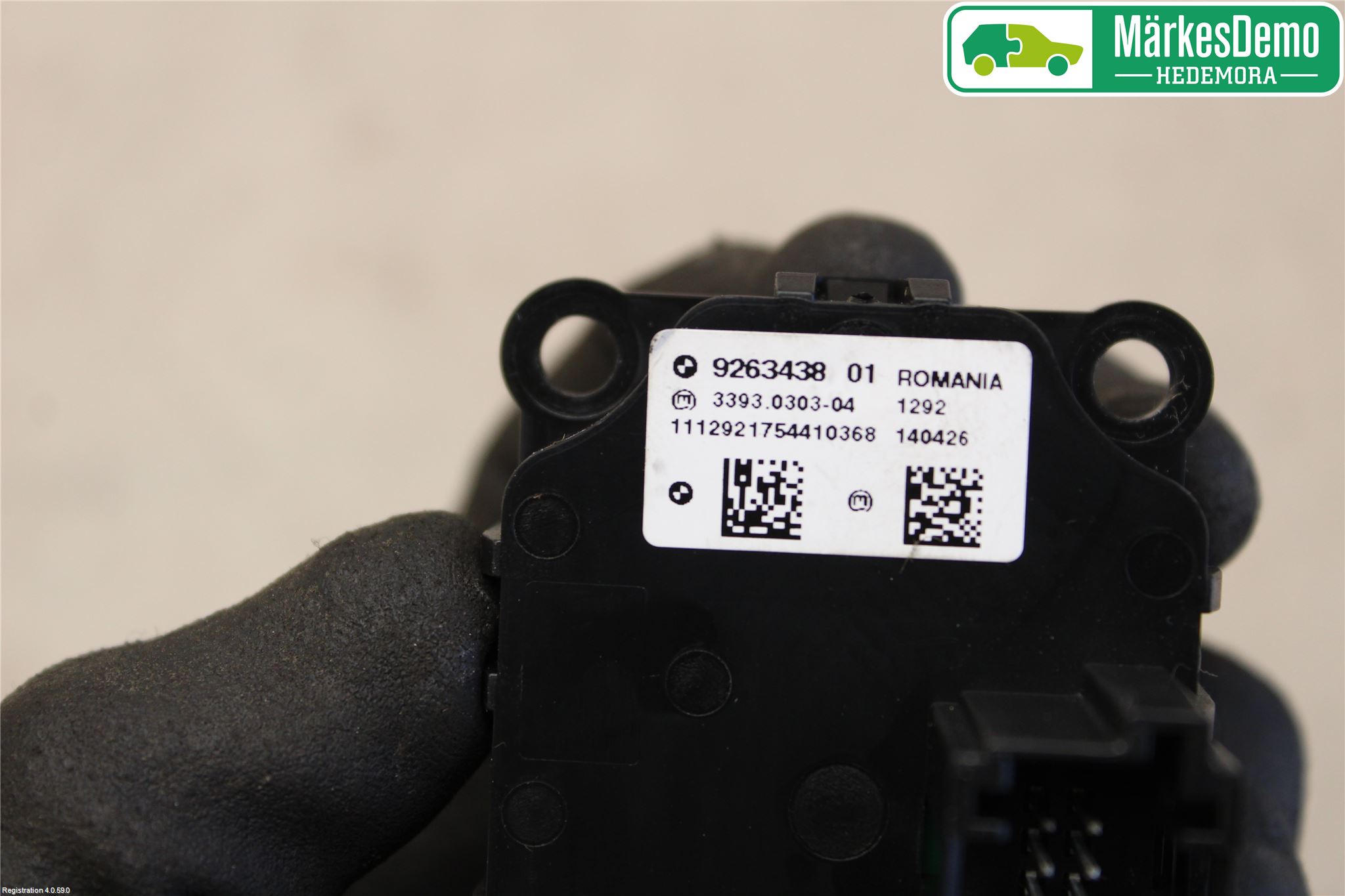 BMW 5 F10/F11/F18 09-17 Startknapp Personbil