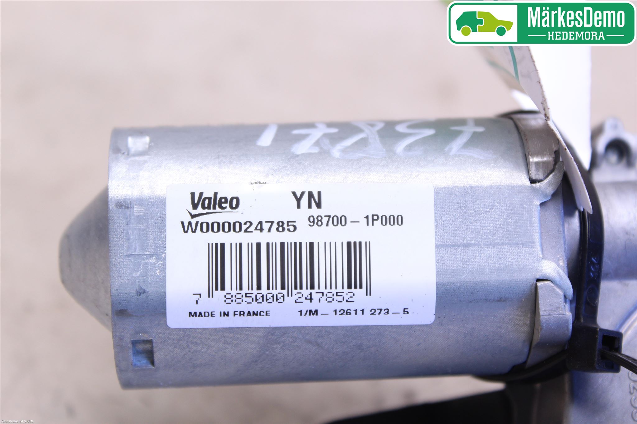 Kia VENGA 10-19 Torkarmotor Baklucka