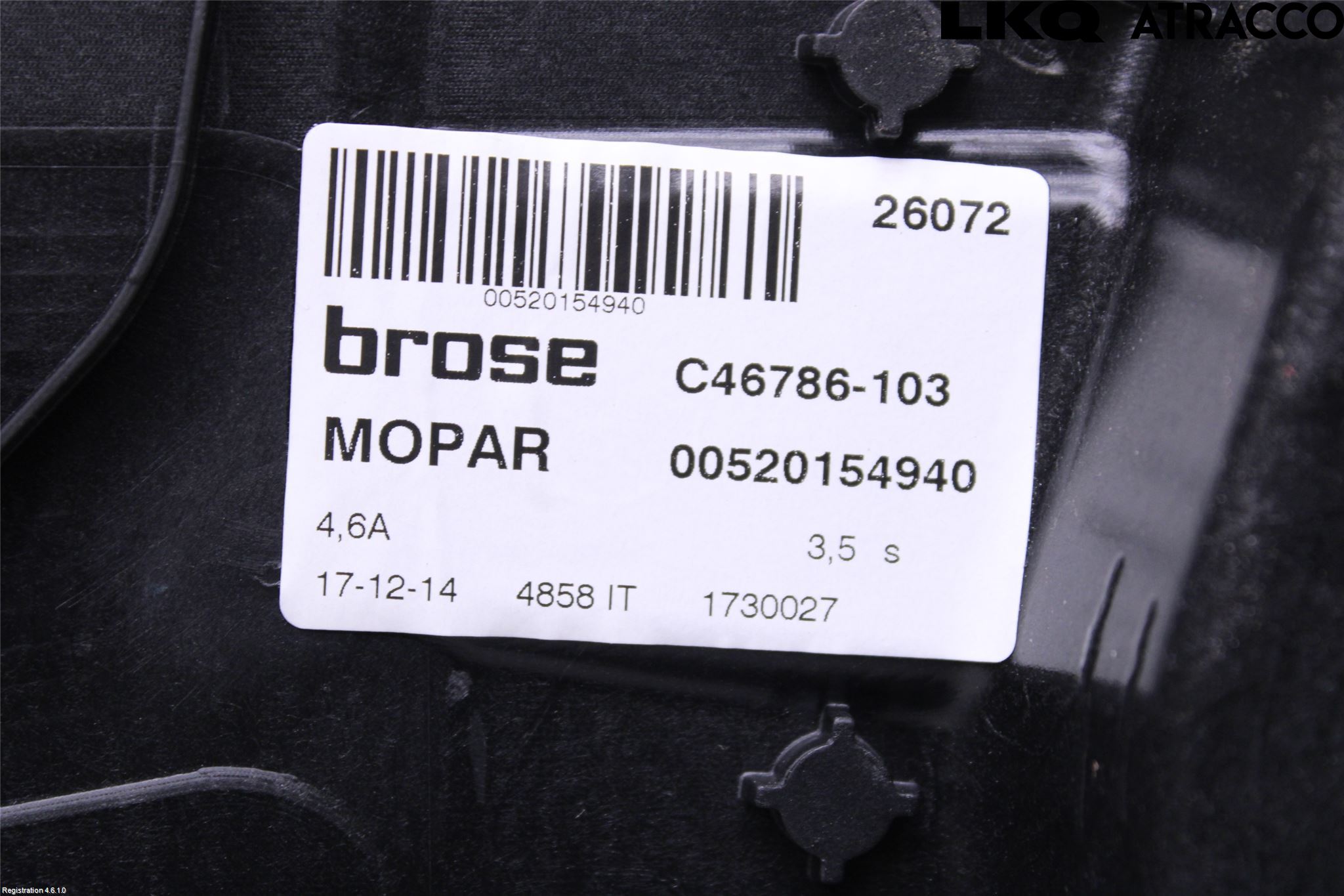 Jeep RENEGADE Fönsterhiss El Kompl