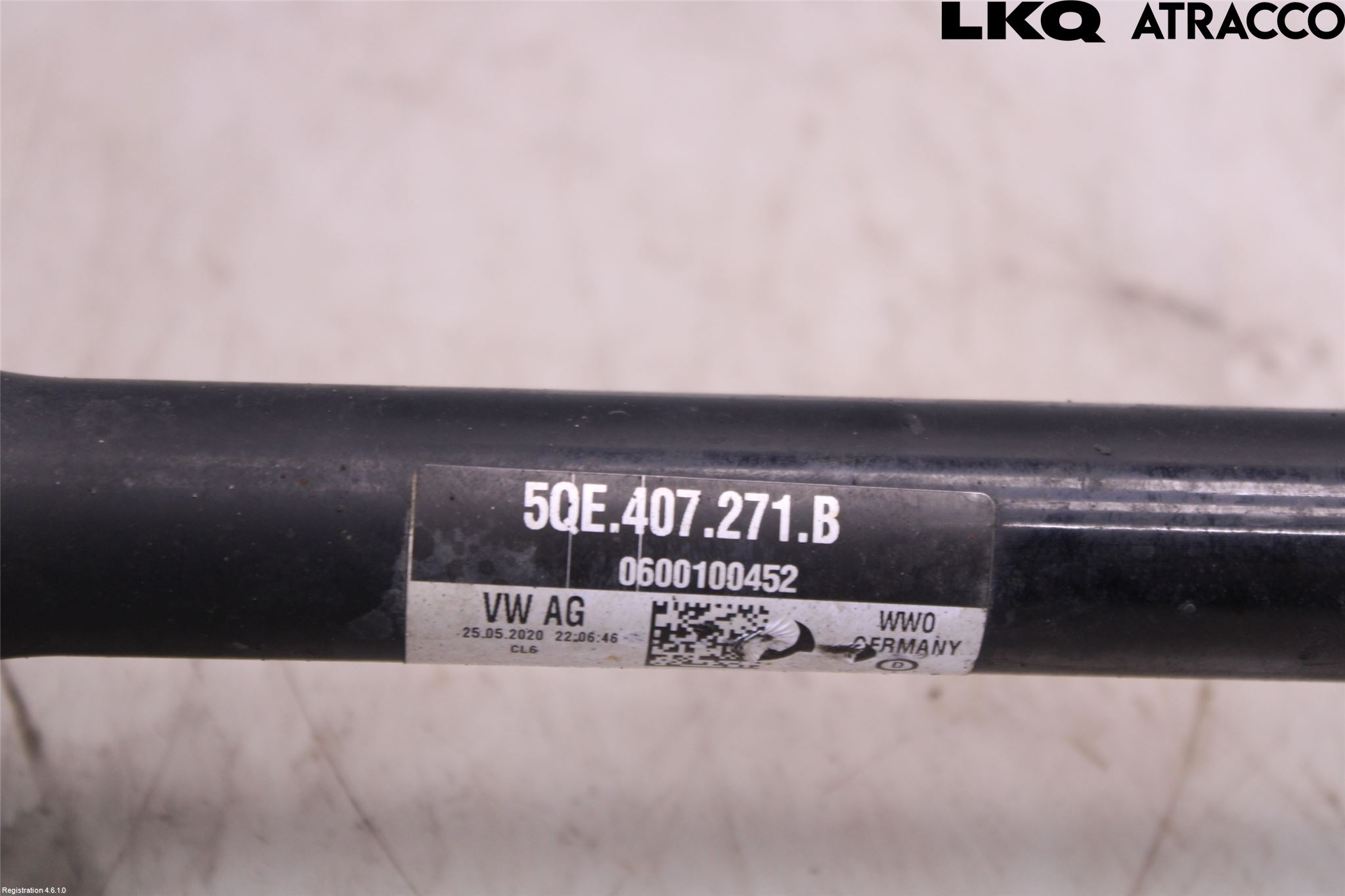 Volkswagen VW GOLF / E-GOLF VII 13-20 Drivaxel Fram Höger