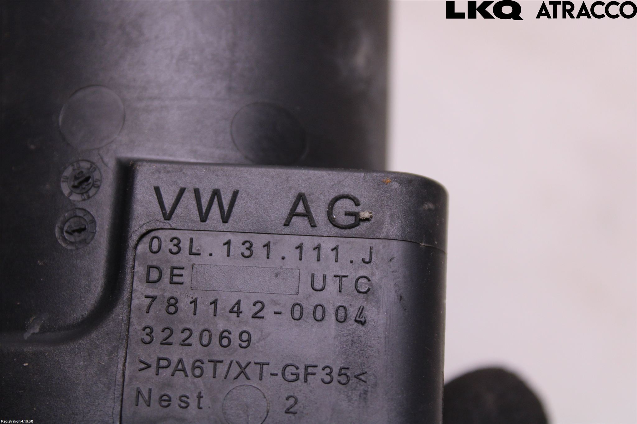 Volkswagen VW GOLF PLUS/CROSS GOLF 04-14 Laddluft-Intercoolerrör