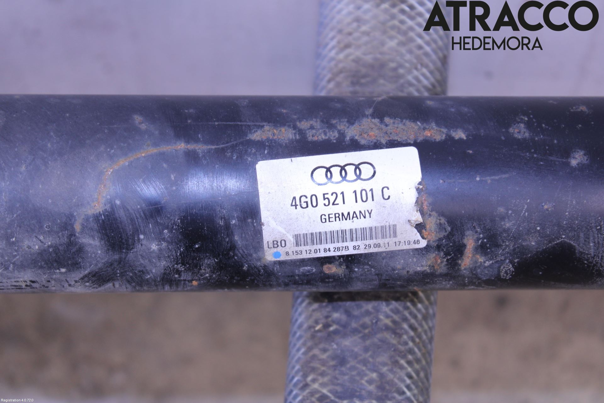 Audi A7/S7 4G 11-17 Mellanaxel Komp
