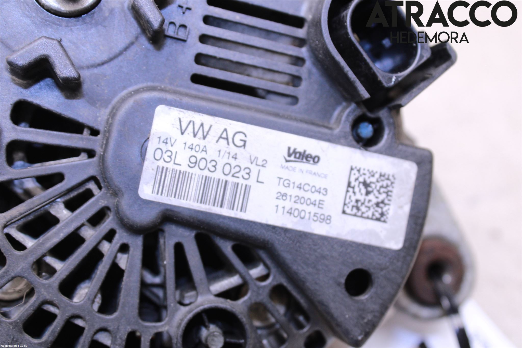 Audi A3/S3 8V 13-20 Generator