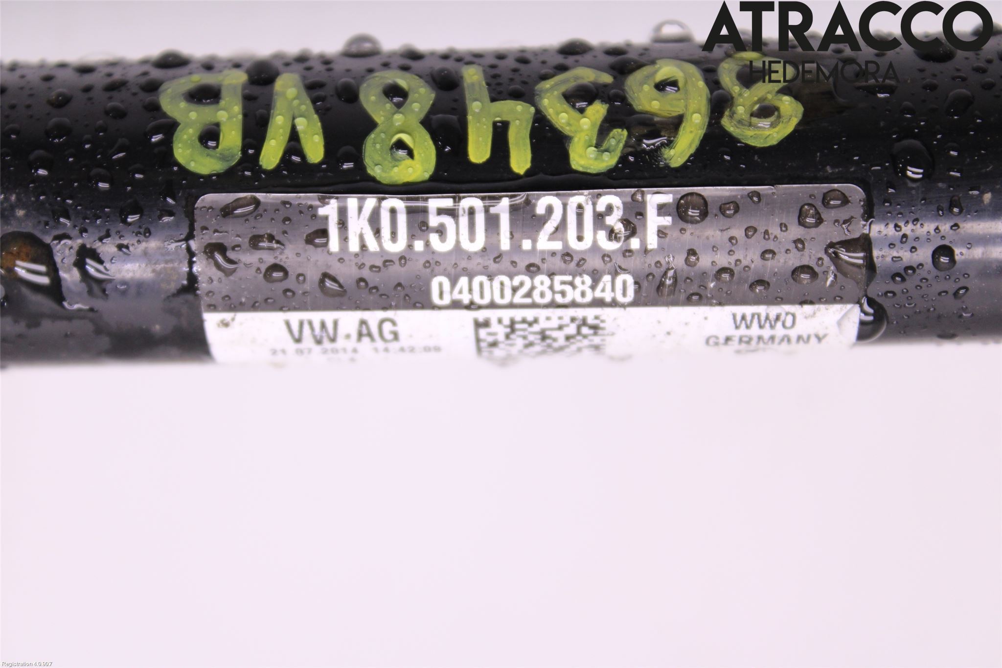 Volkswagen VW PASSAT CC 08-16 Drivaxel Bak Vänster