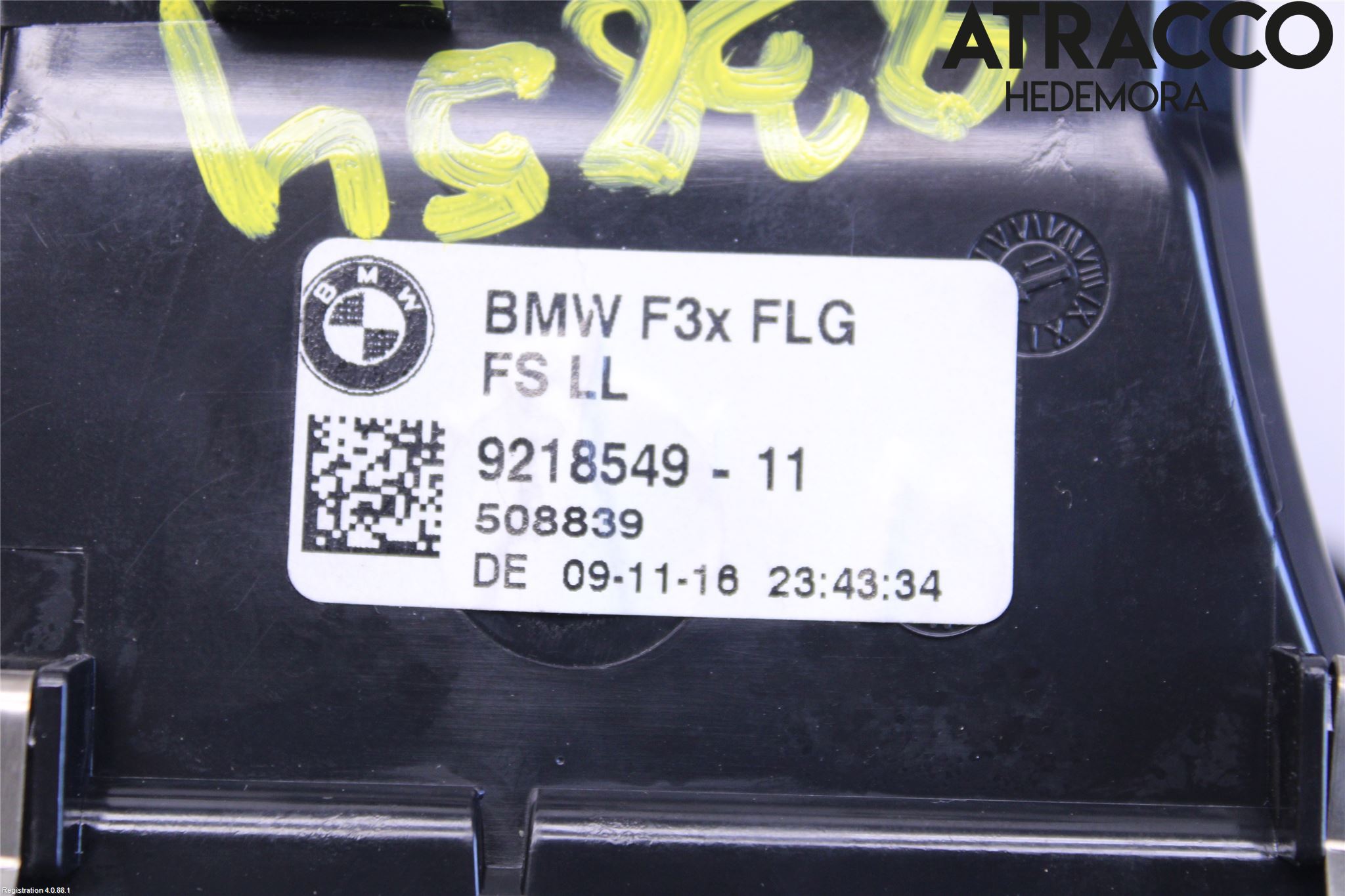 BMW 4 F32/F33/F82/F83 13-20 Defrosterkanal-Munstycke