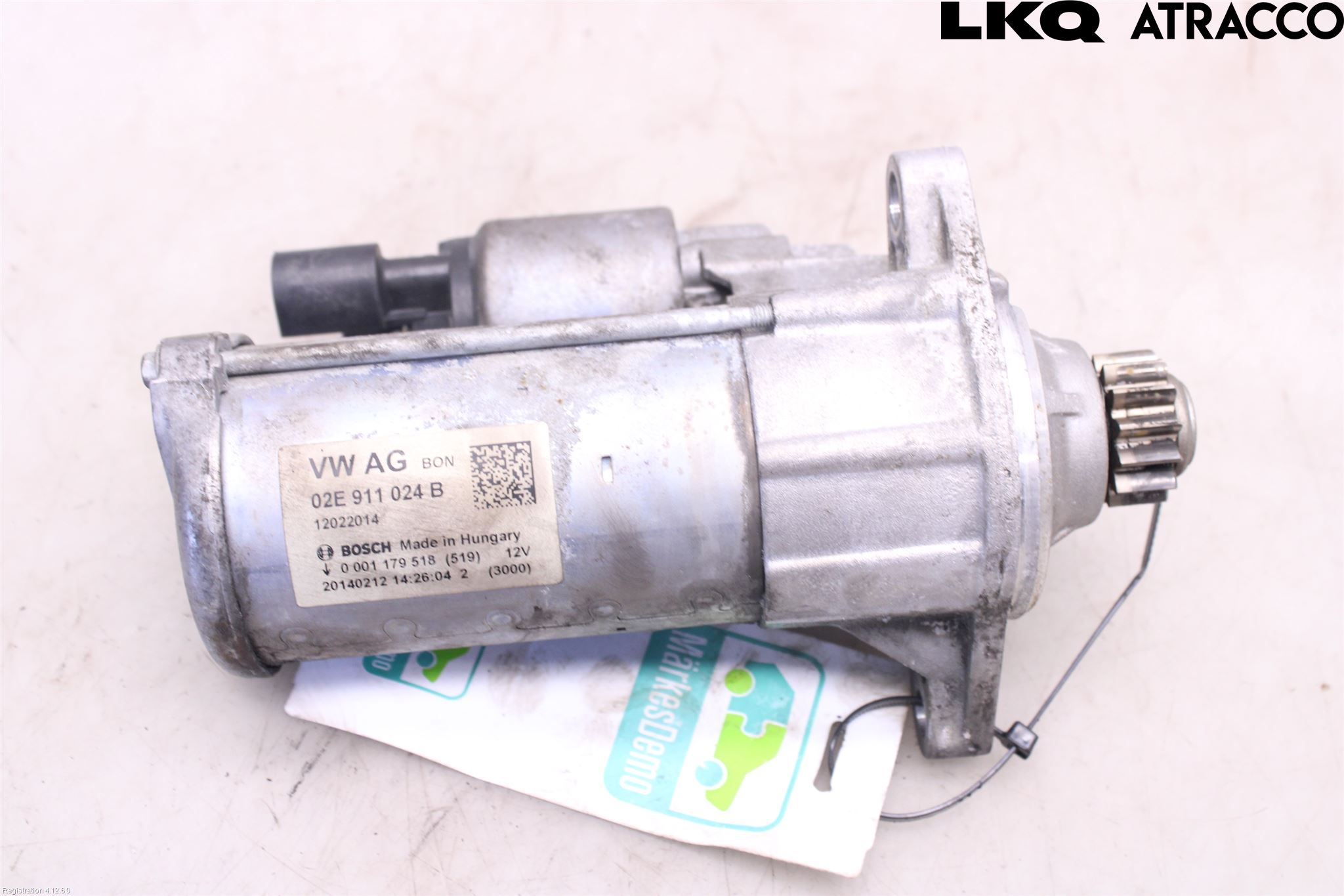 Volkswagen VW GOLF / E-GOLF VII 13-20 Startmotor