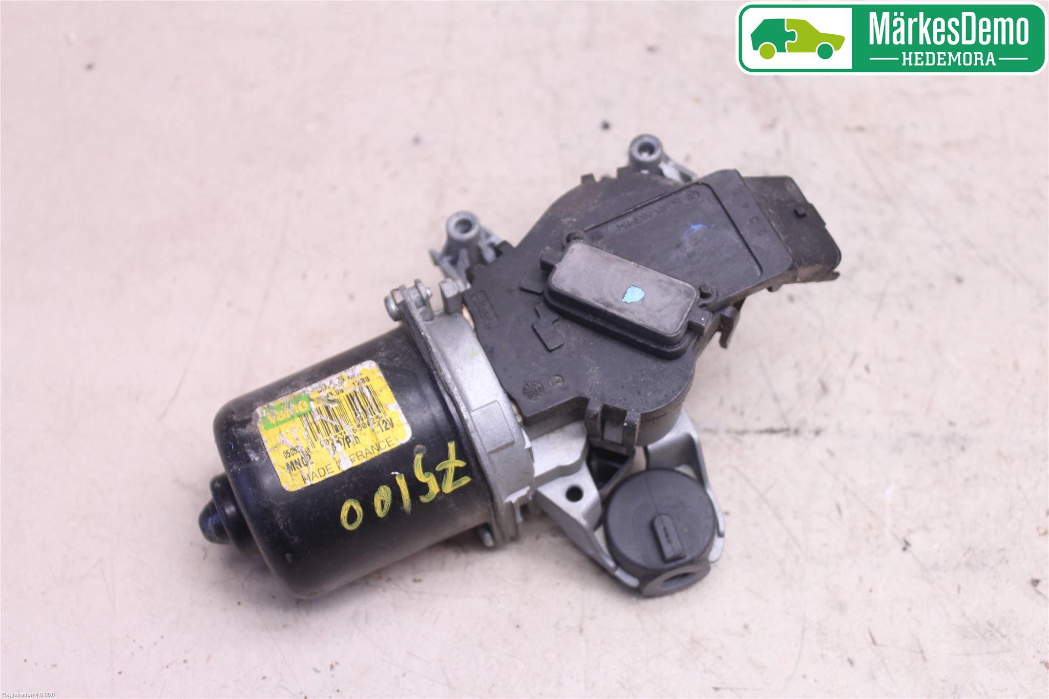 Toyota AYGO 06-14 Torkarmotor Vindruta