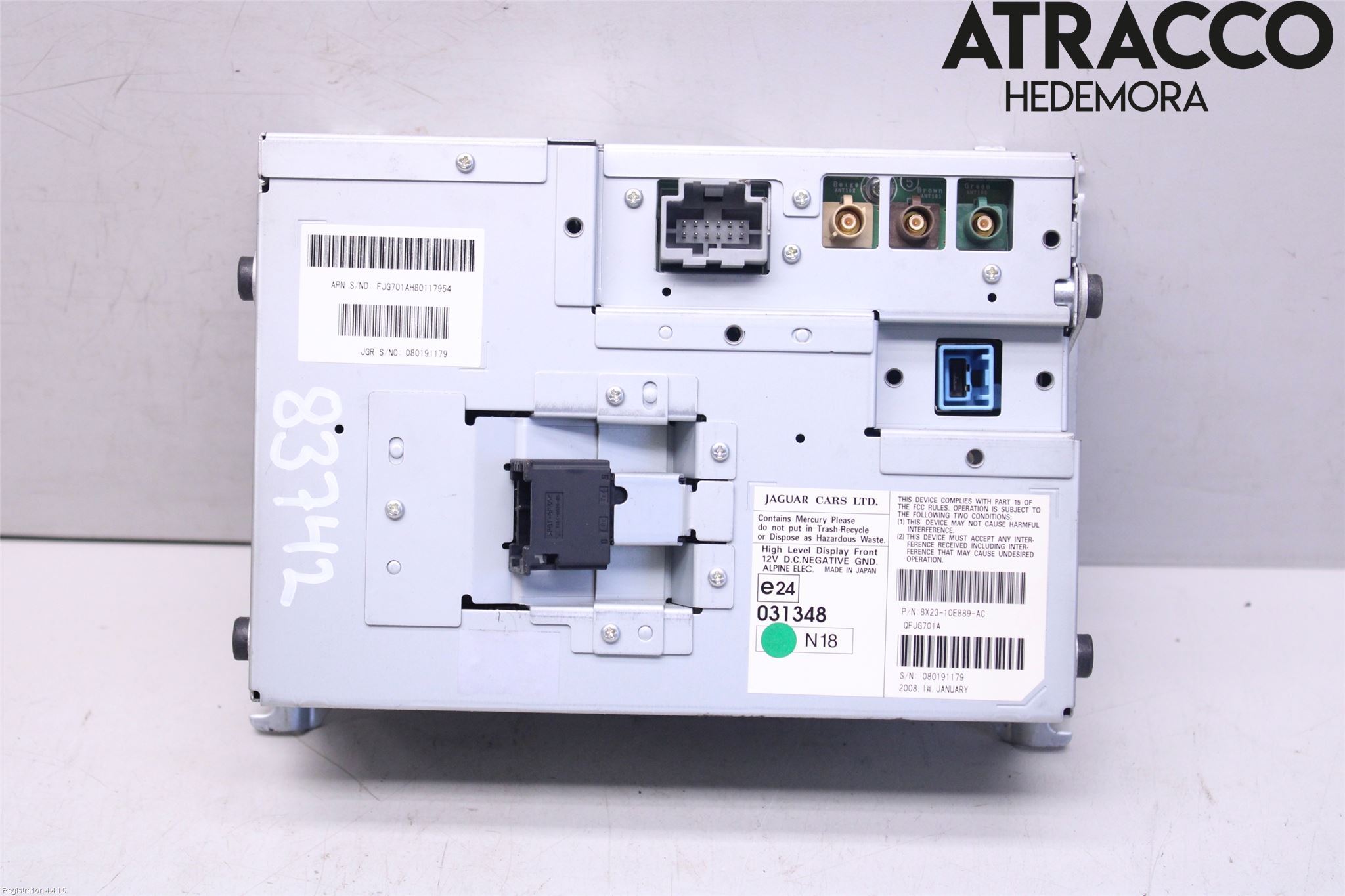 Jaguar XF 08-15 Multifunktionsdisplay