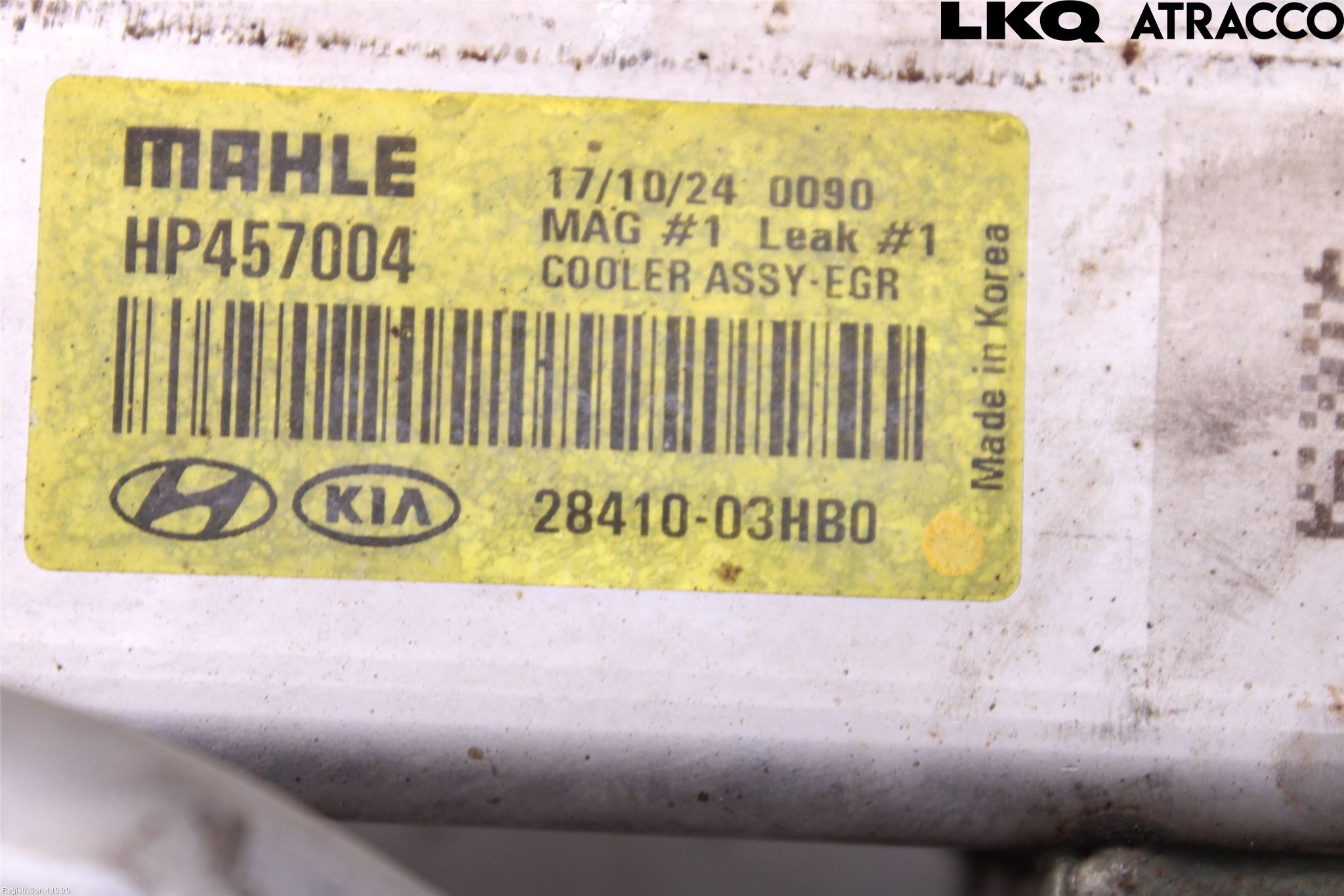 Kia NIRO (DE) 17-22 Avgaskylare