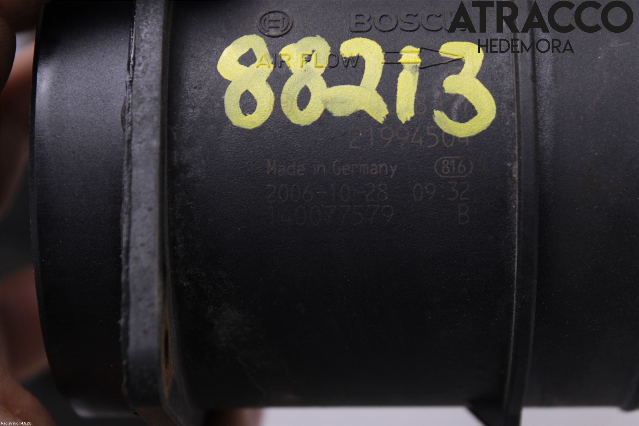 Cadillac SRX Injluftmassamätare