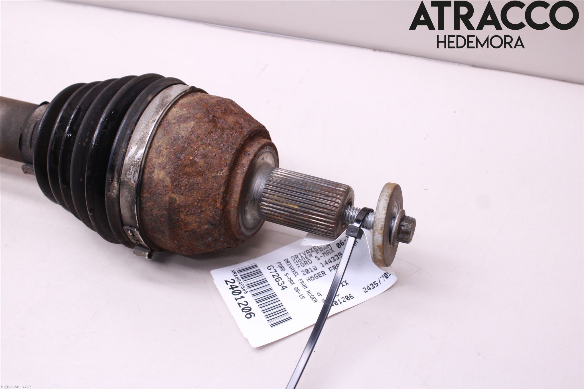 Ford S-MAX 06-15 Drivaxel Fram Höger