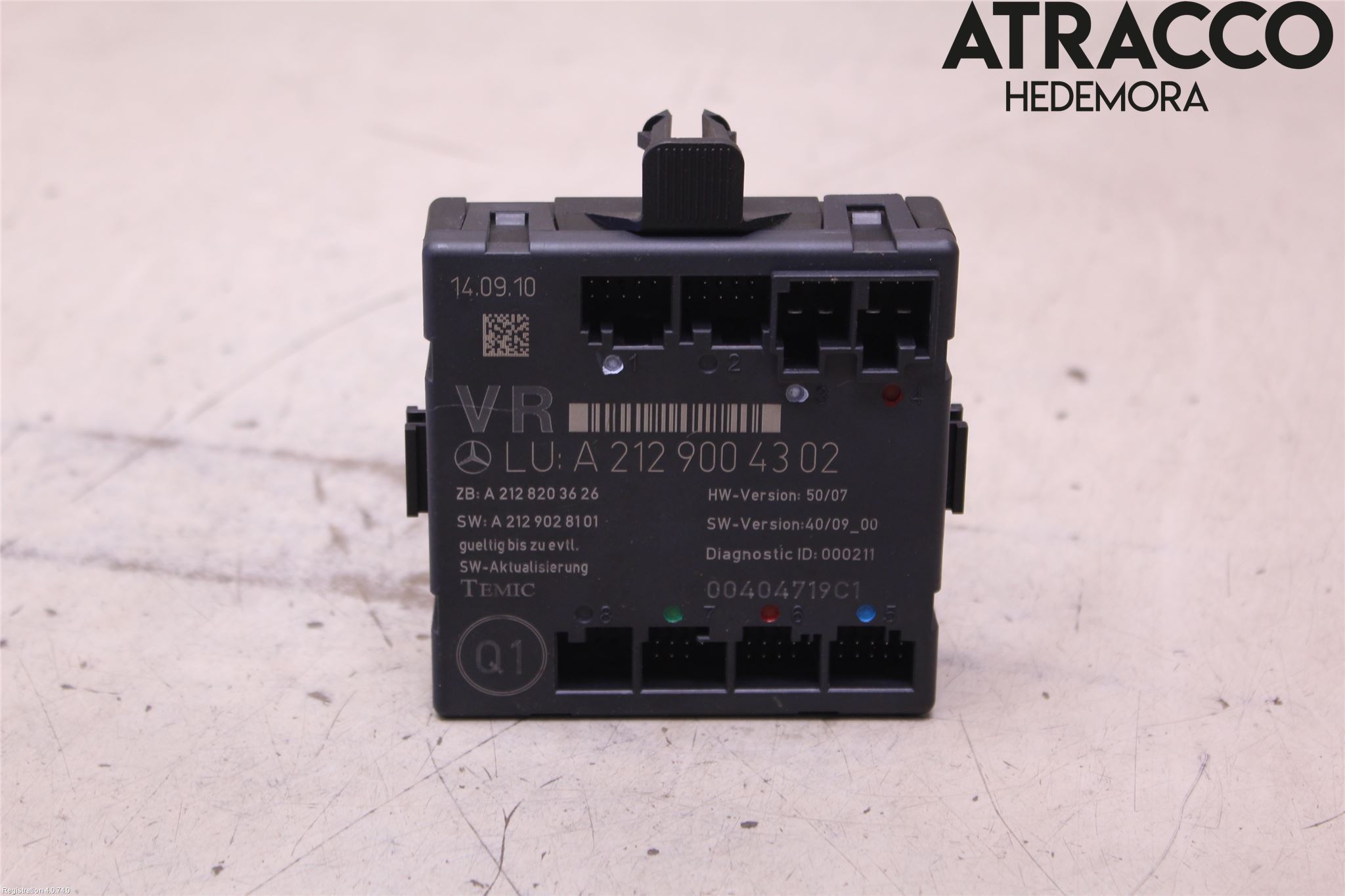 Mercedes-Benz MB E-KLASS (W212) 09-16 Styrenhet Dörr