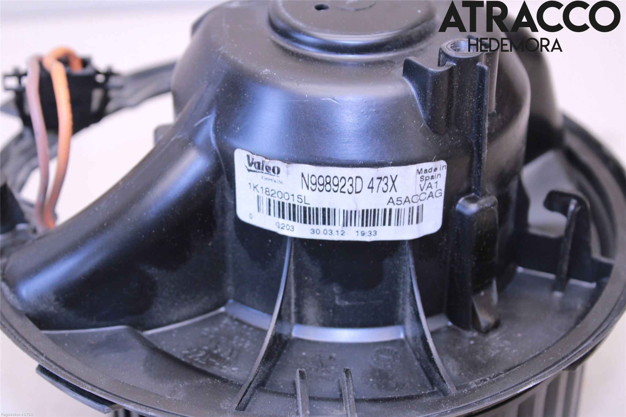 Volkswagen VW SHARAN 11- Ac Värmefläkt