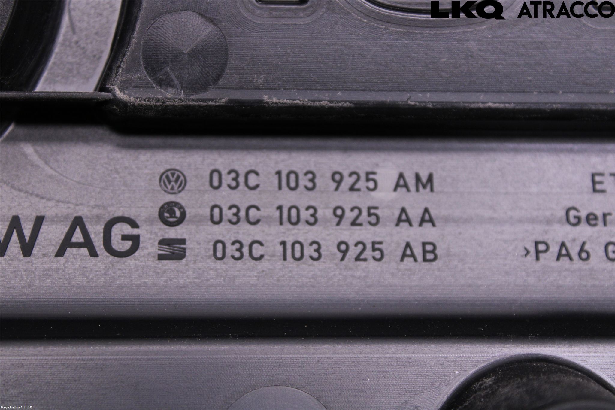 Skoda OCTAVIA (1Z) 05-13 Motorkåpa