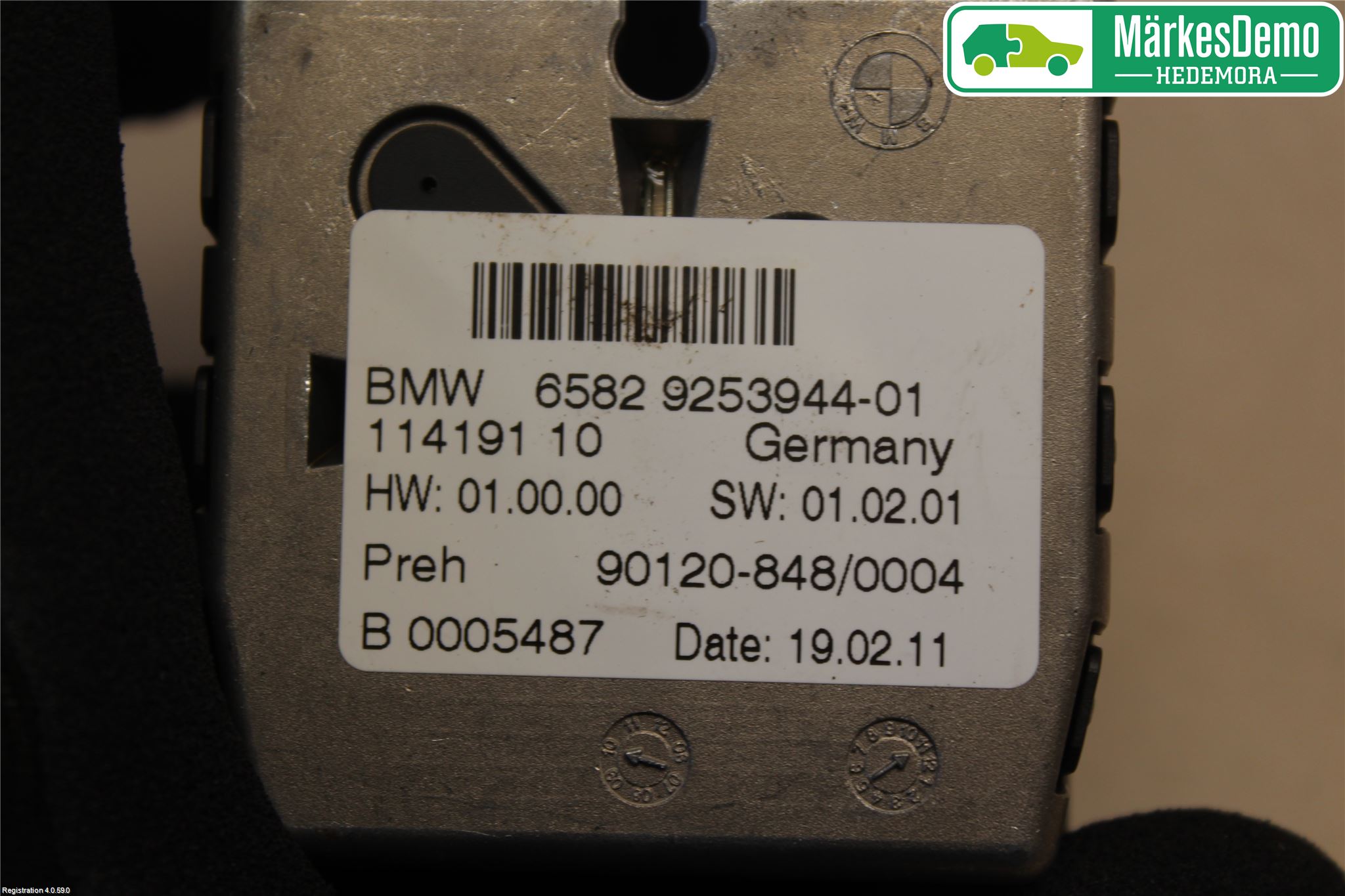 BMW X3 F25 10-17 Strömställare Färddator