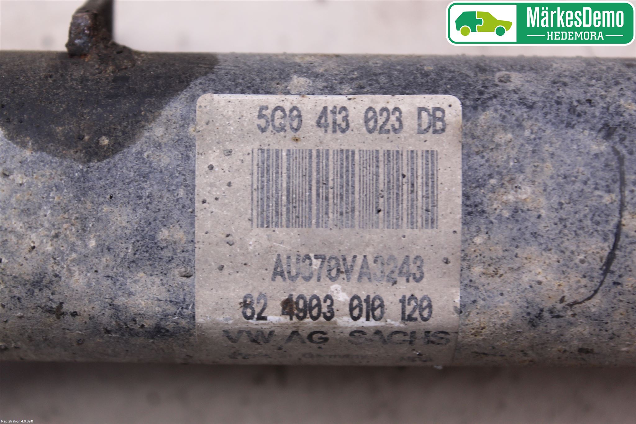 Audi A3/S3 8V 13-20 Fjäderben Fram Höger