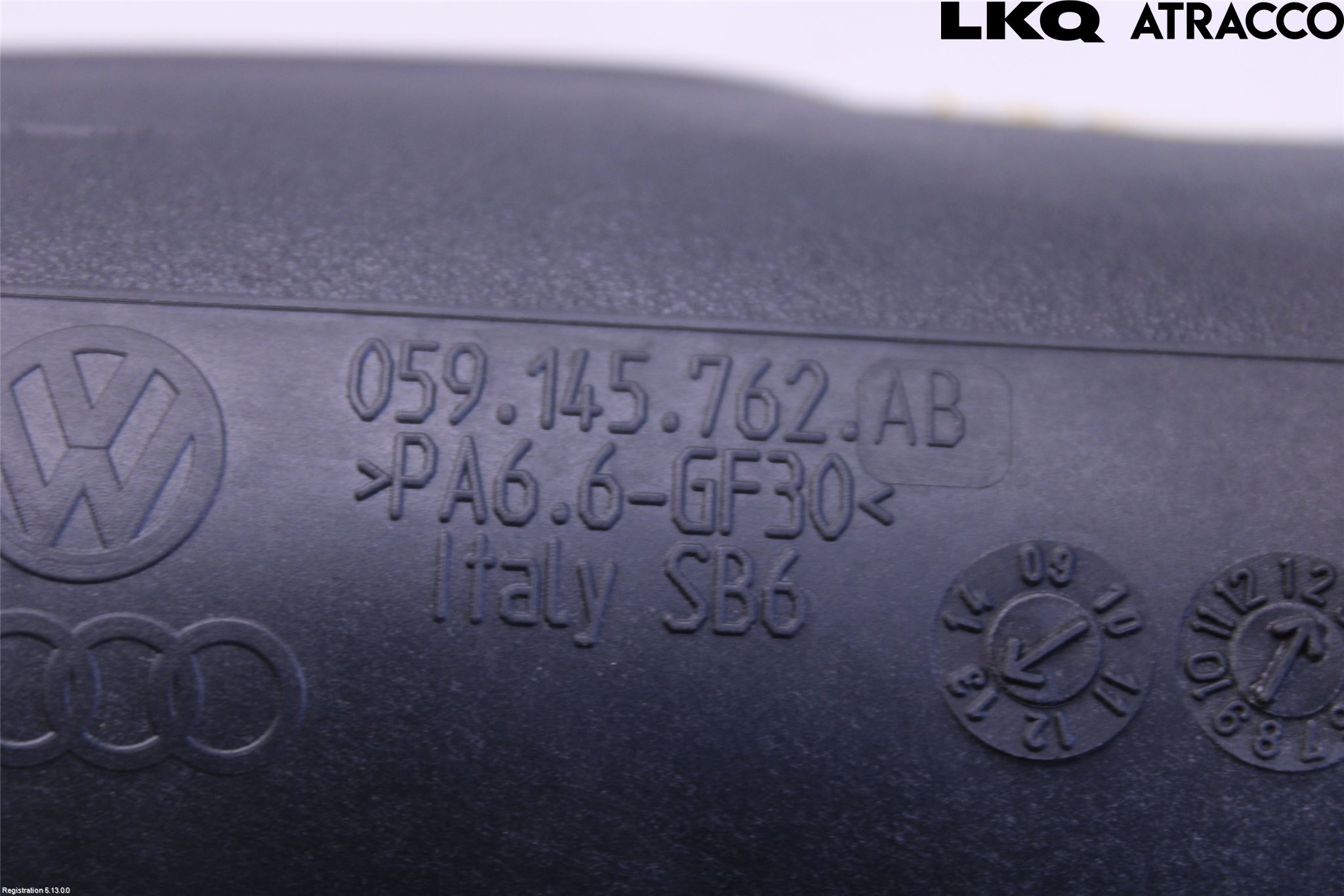 Volkswagen VW TOUAREG 7P 11-18 Laddluft-Intercoolerrör