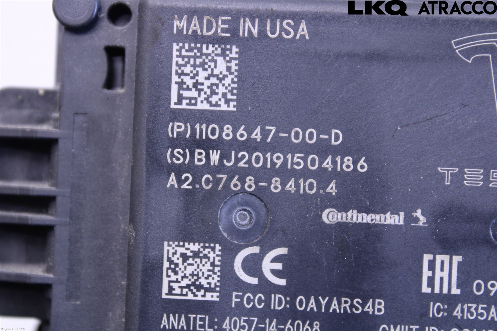 Tesla MODEL 3 17- Sensor Adaptiv Farthållare