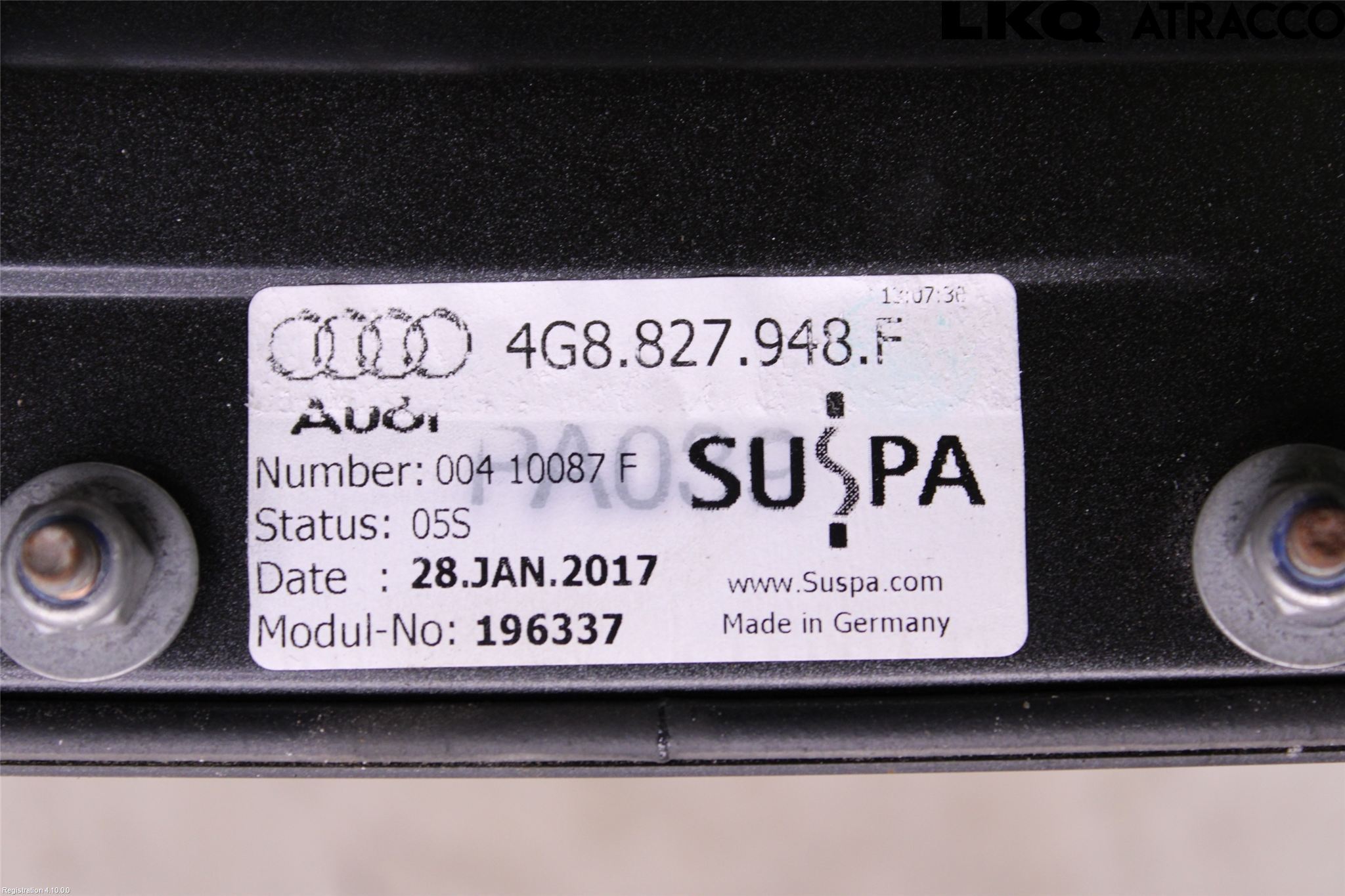 Audi A7/S7 4G 11-17 Spoiler Baklucka