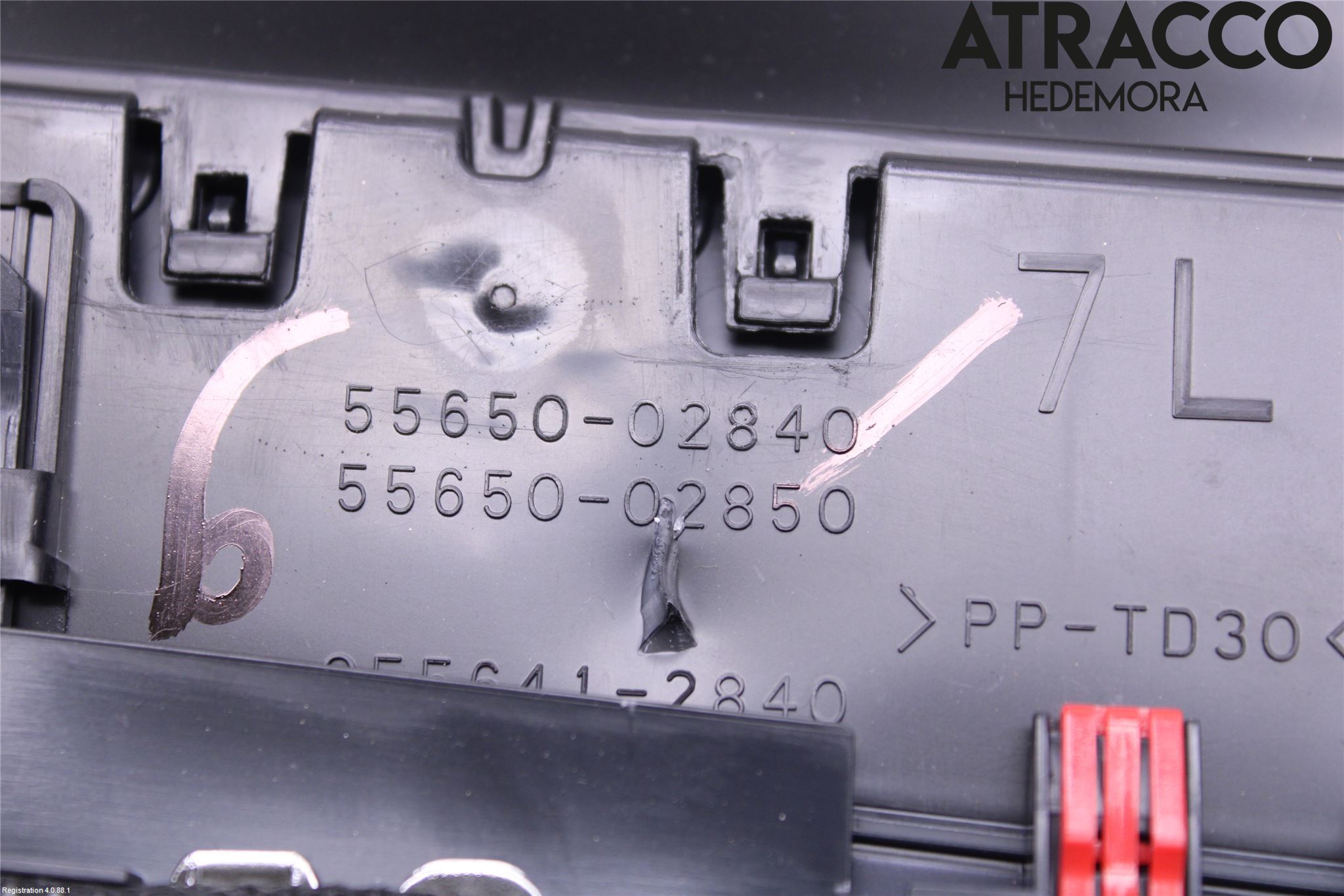 Toyota COROLLA 19- Defrosterkanal-Munstycke