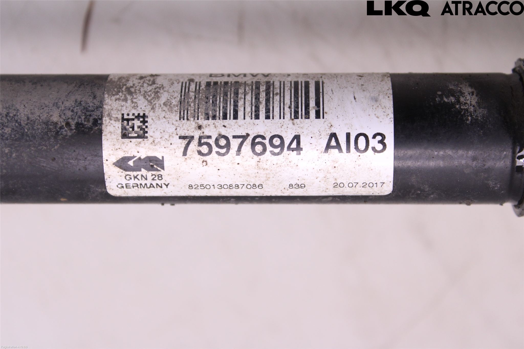 BMW 3 F30/F31/F80 12-19 Drivaxel Fram Höger